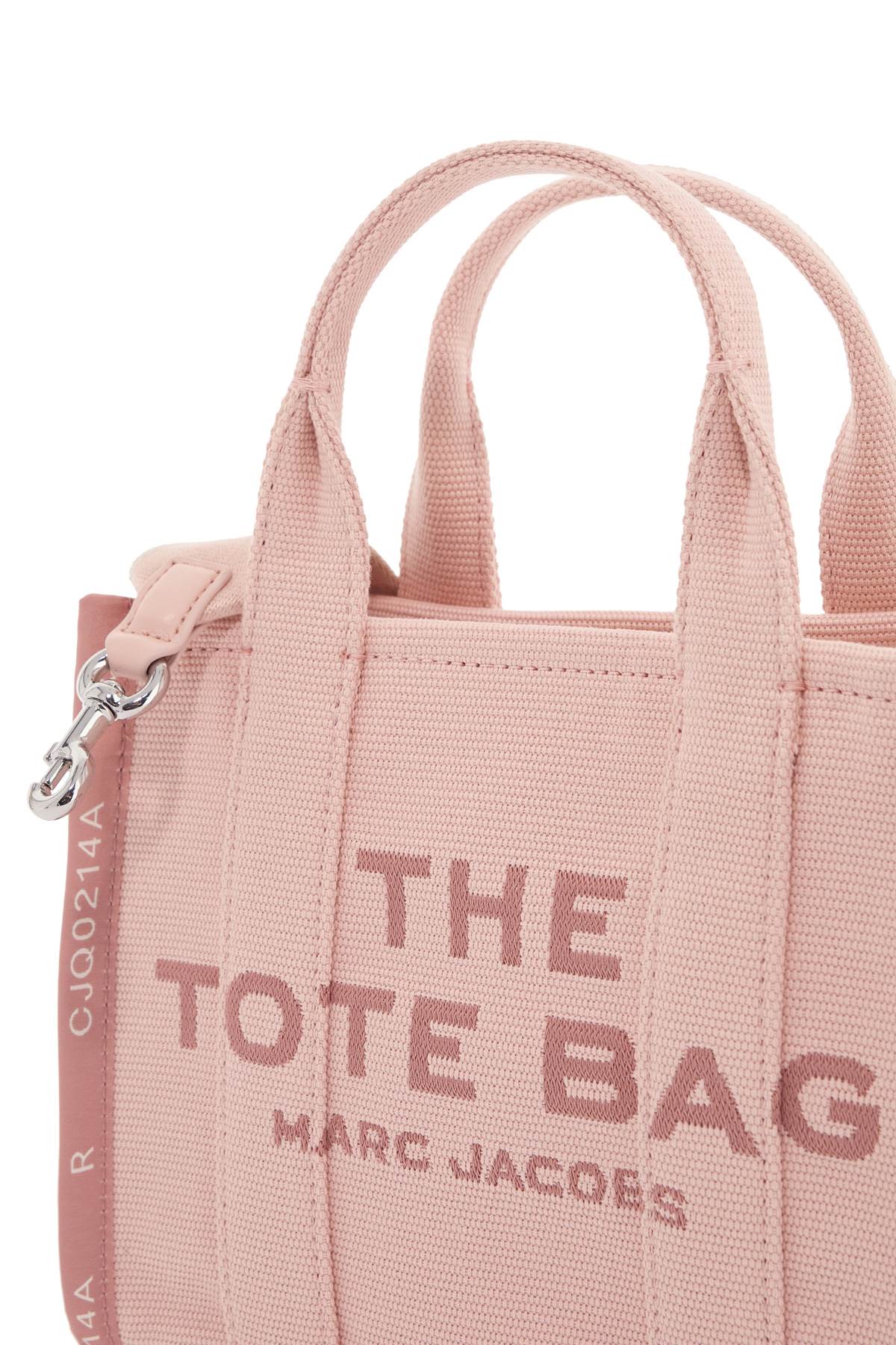 Shop Marc Jacobs The Jacquard Small Tote Bag In Pink