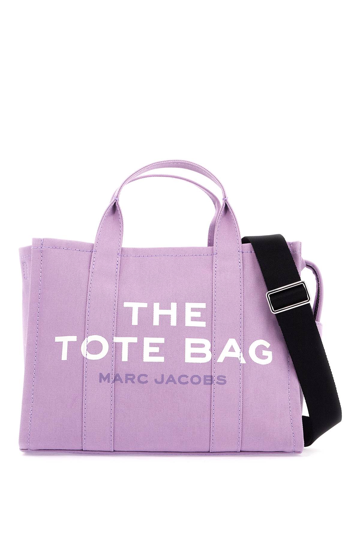 Shop Marc Jacobs The Canvas Medium Tote Bag In Purple