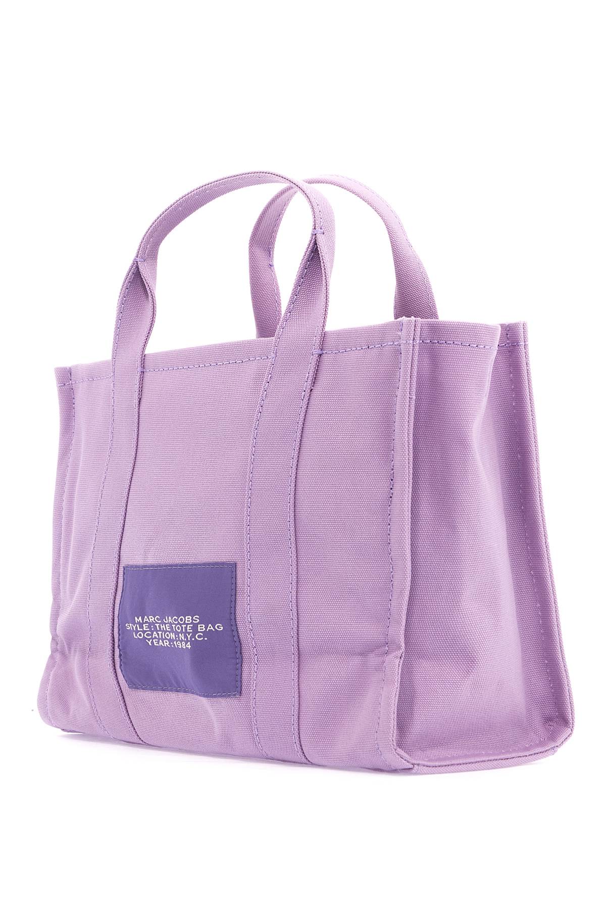 Shop Marc Jacobs The Canvas Medium Tote Bag In Purple