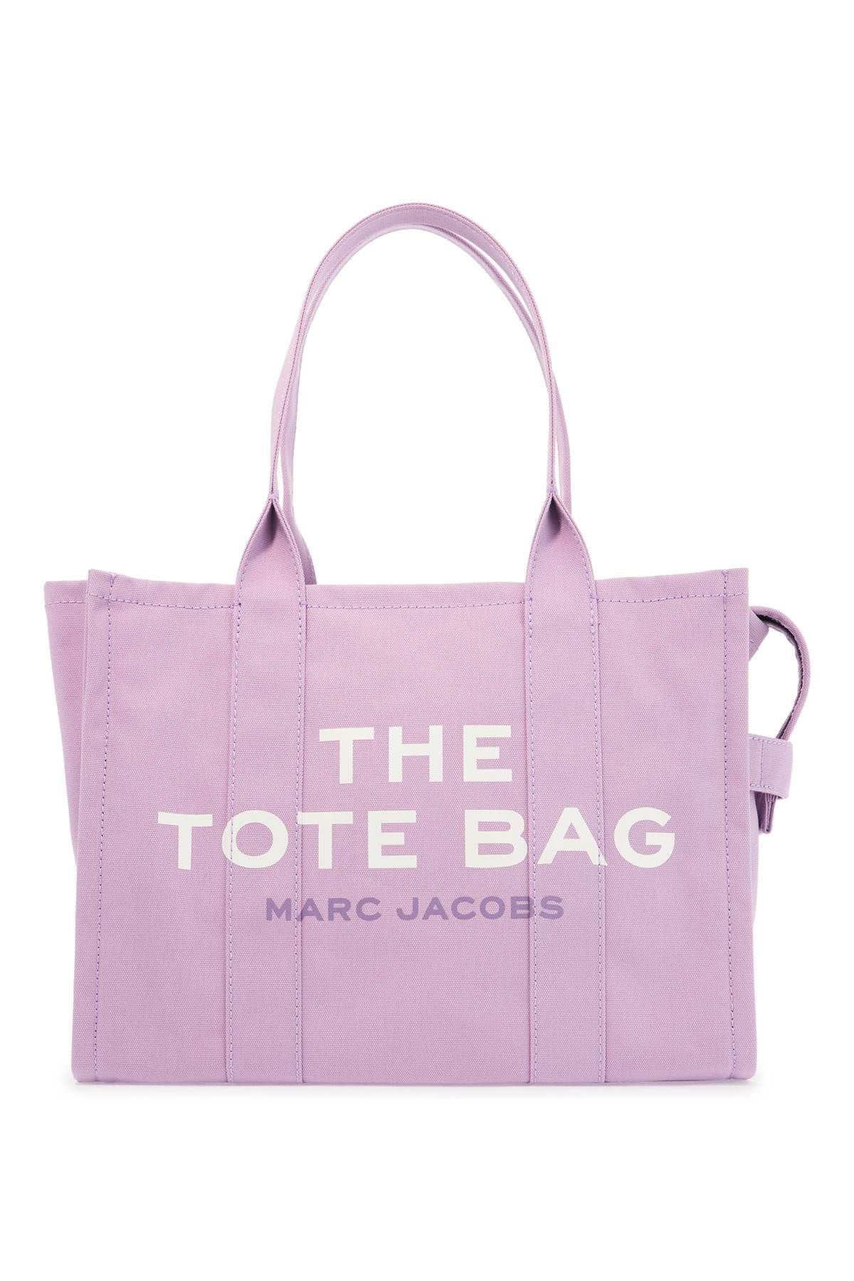 Shop Marc Jacobs The Large Canvas Tote Bag - B In Purple