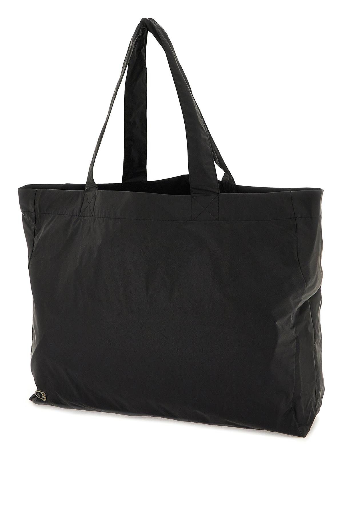 Shop Rick Owens Nylon Tote Bag In Black