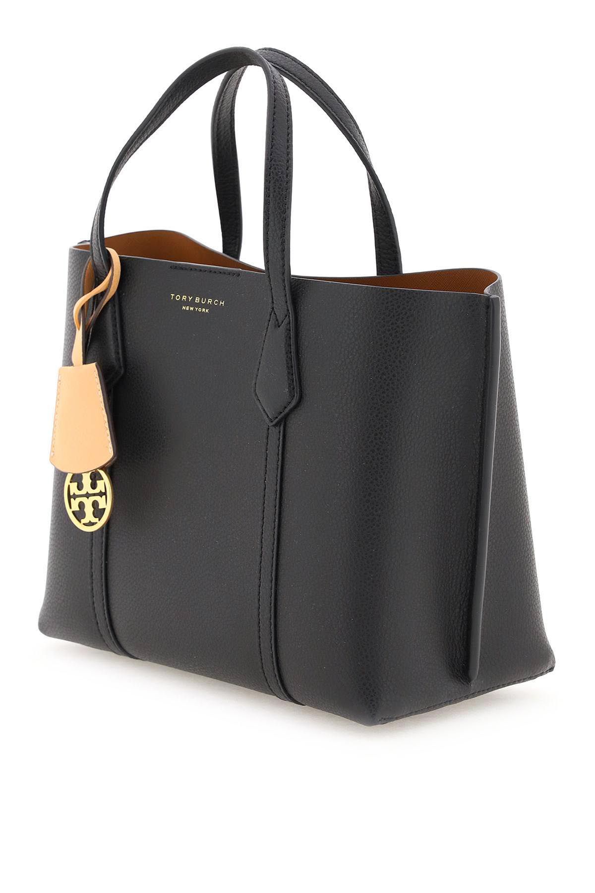 Shop Tory Burch Small Perry Shopping Bag In Black