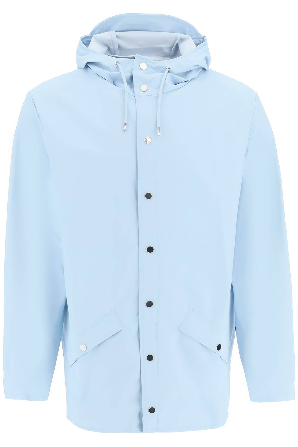 Shop Rains 'jacket' Short Rain Jacket In Light Blue