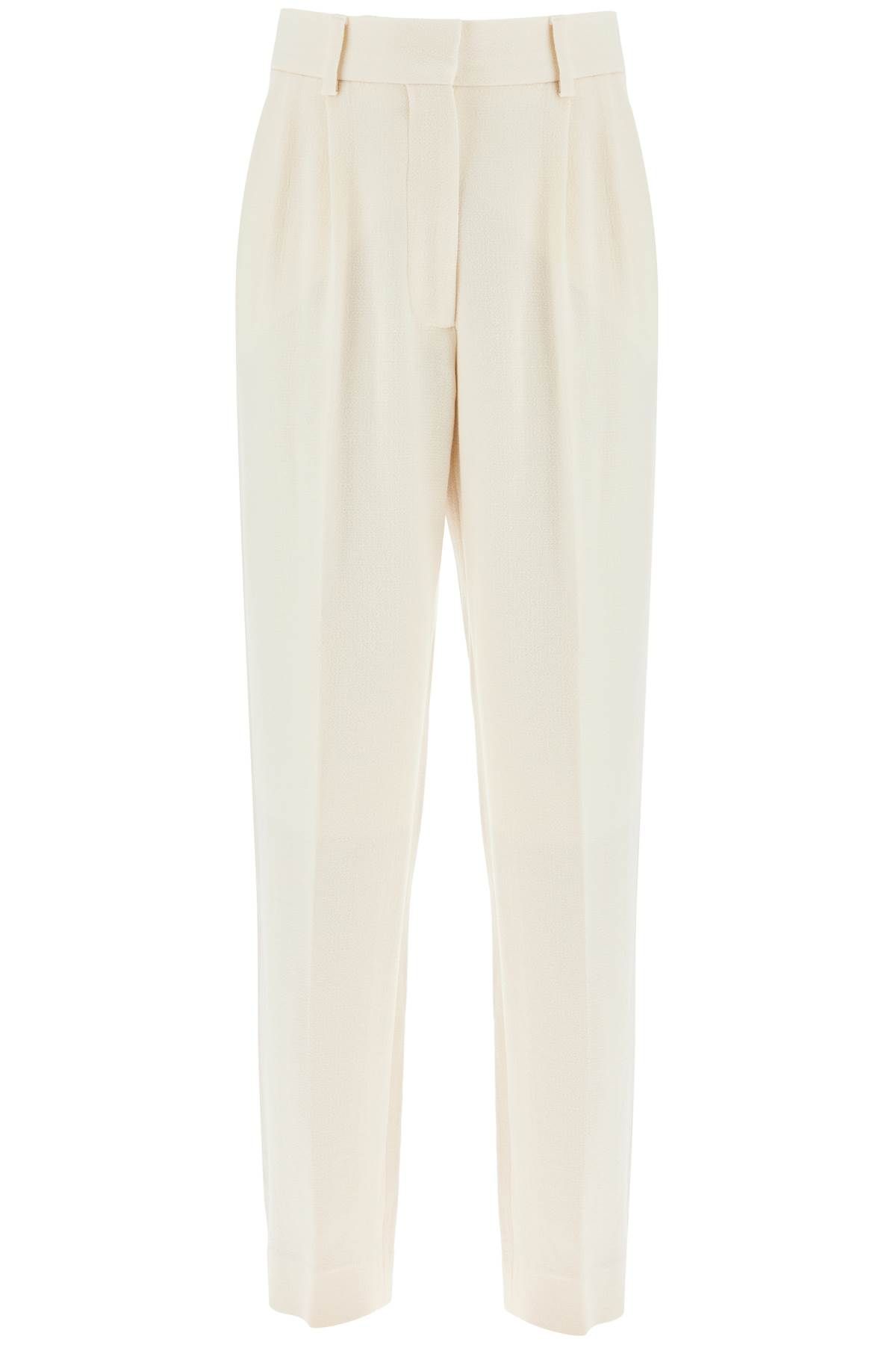 Shop Blazé Milano Resolute Cream Fox Pants For In White