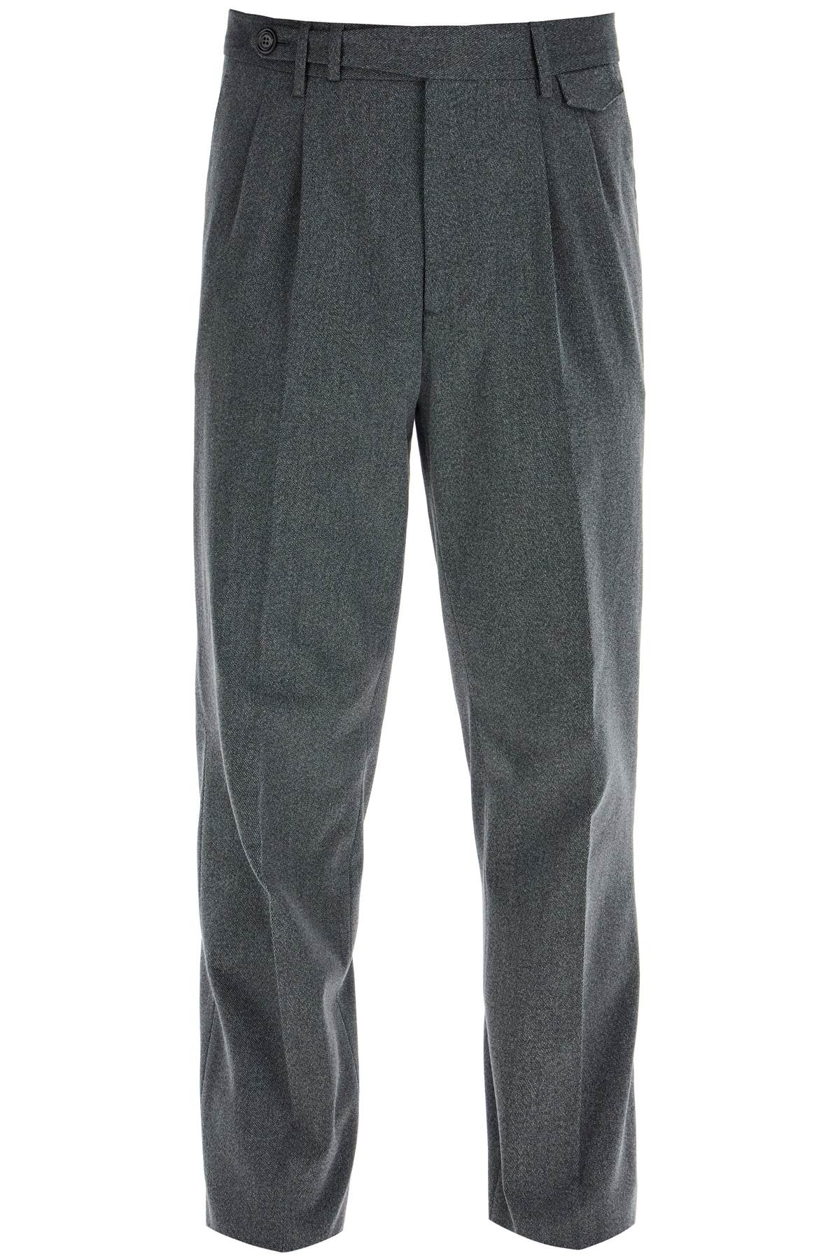 Shop Brunello Cucinelli Stretch Cotton Leisure Fit Pants For Men/w In Grey