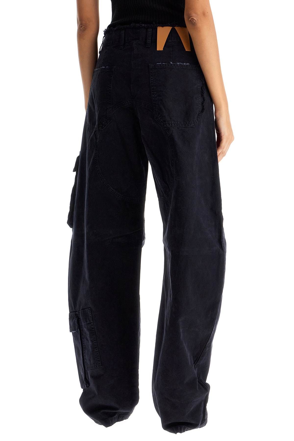 Shop Darkpark Rosalind Cargo Pants In Blue