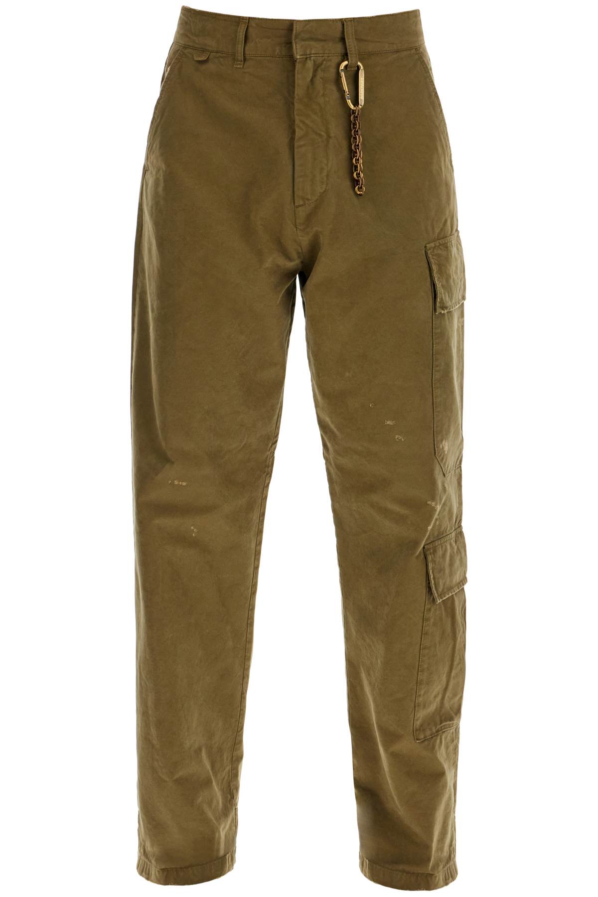 Shop Darkpark Jeffrey Cargo Pants For In Green