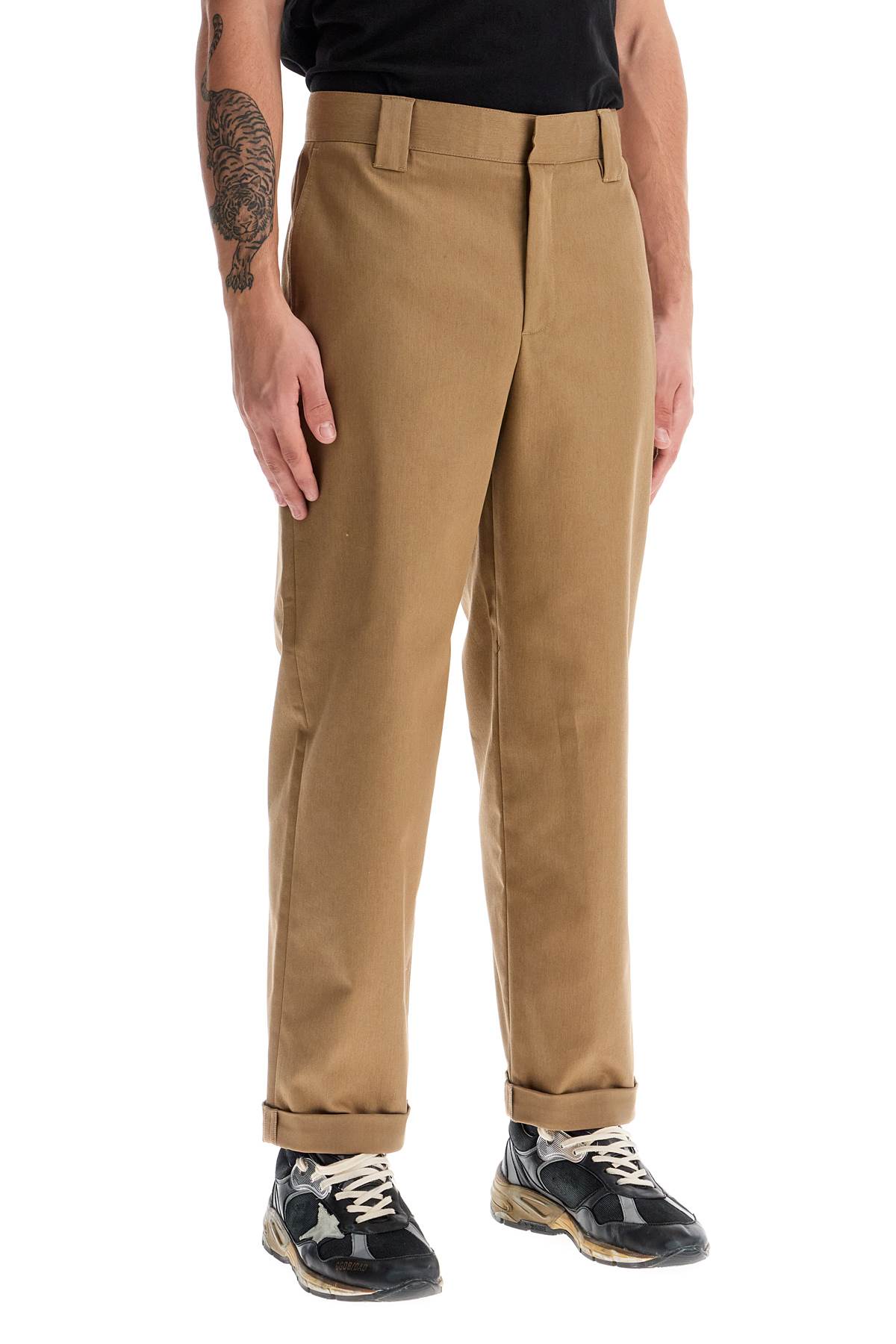 Shop Golden Goose Golden Collection Chino Pants In Beige