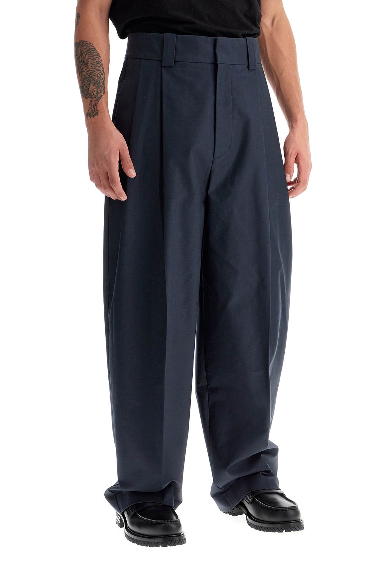 Shop Jacquemus 'le Pantalon Marz In Blue