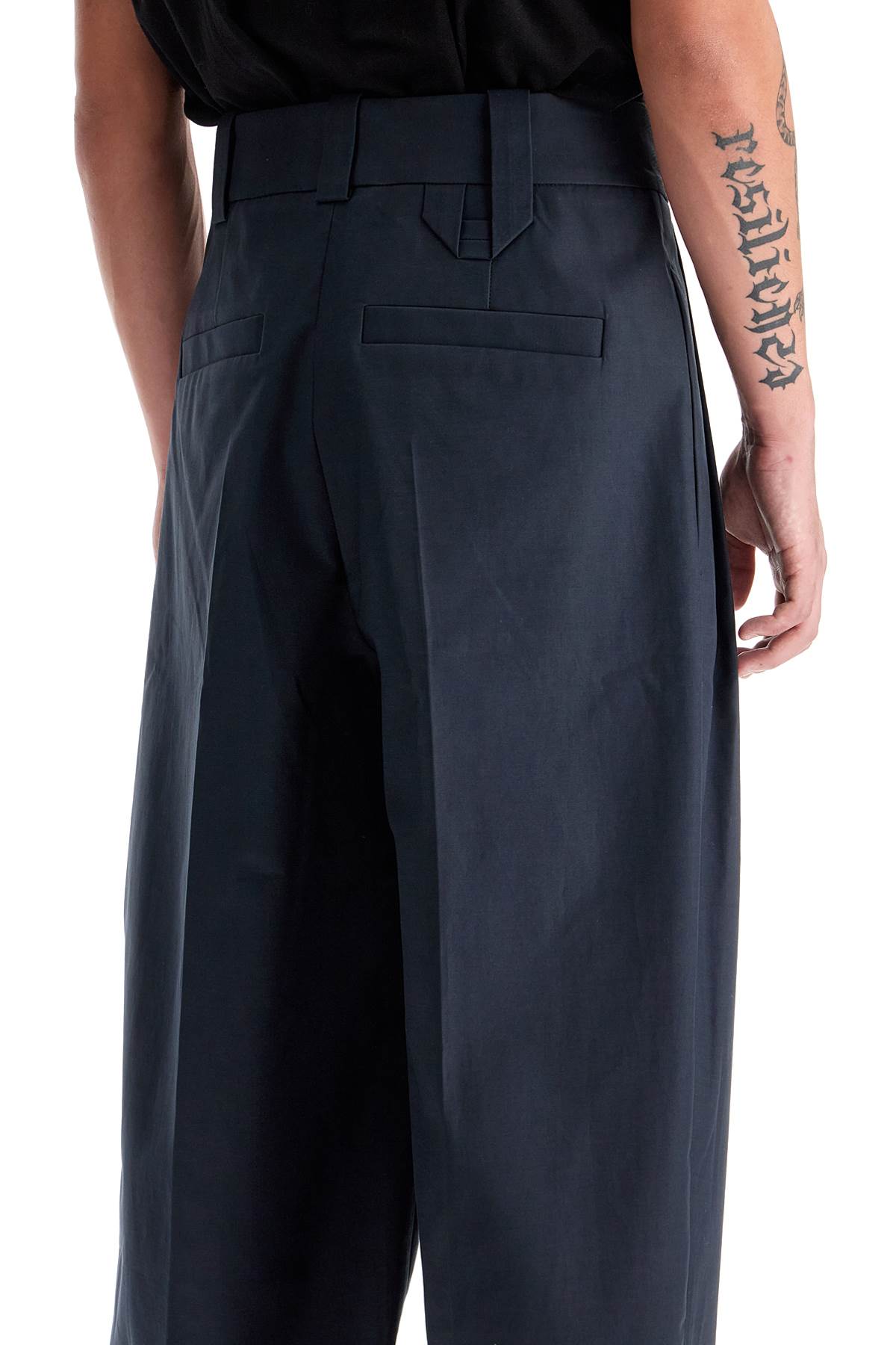 Shop Jacquemus 'le Pantalon Marz In Blue