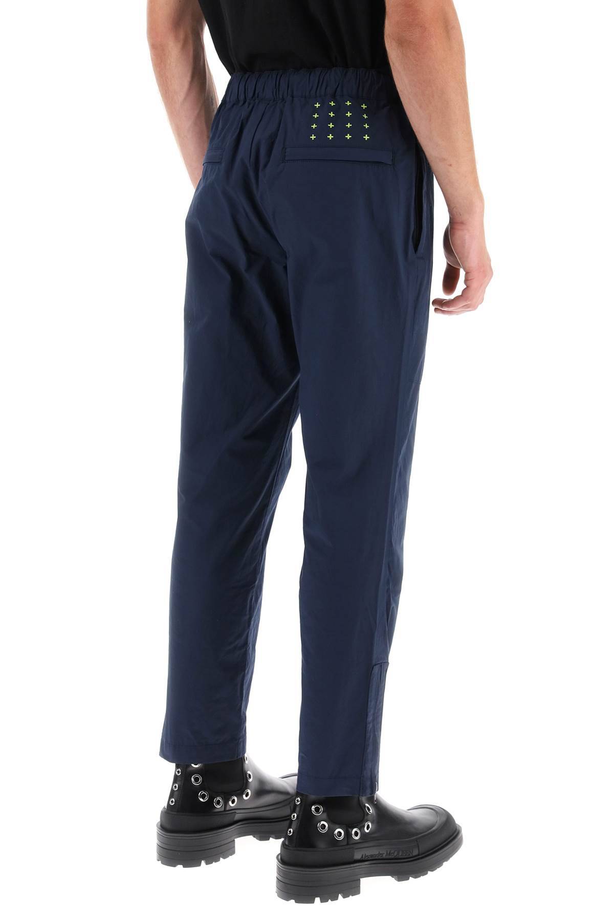 Shop Ksubi 'axiom' Pants In Technical Cotton In Blue