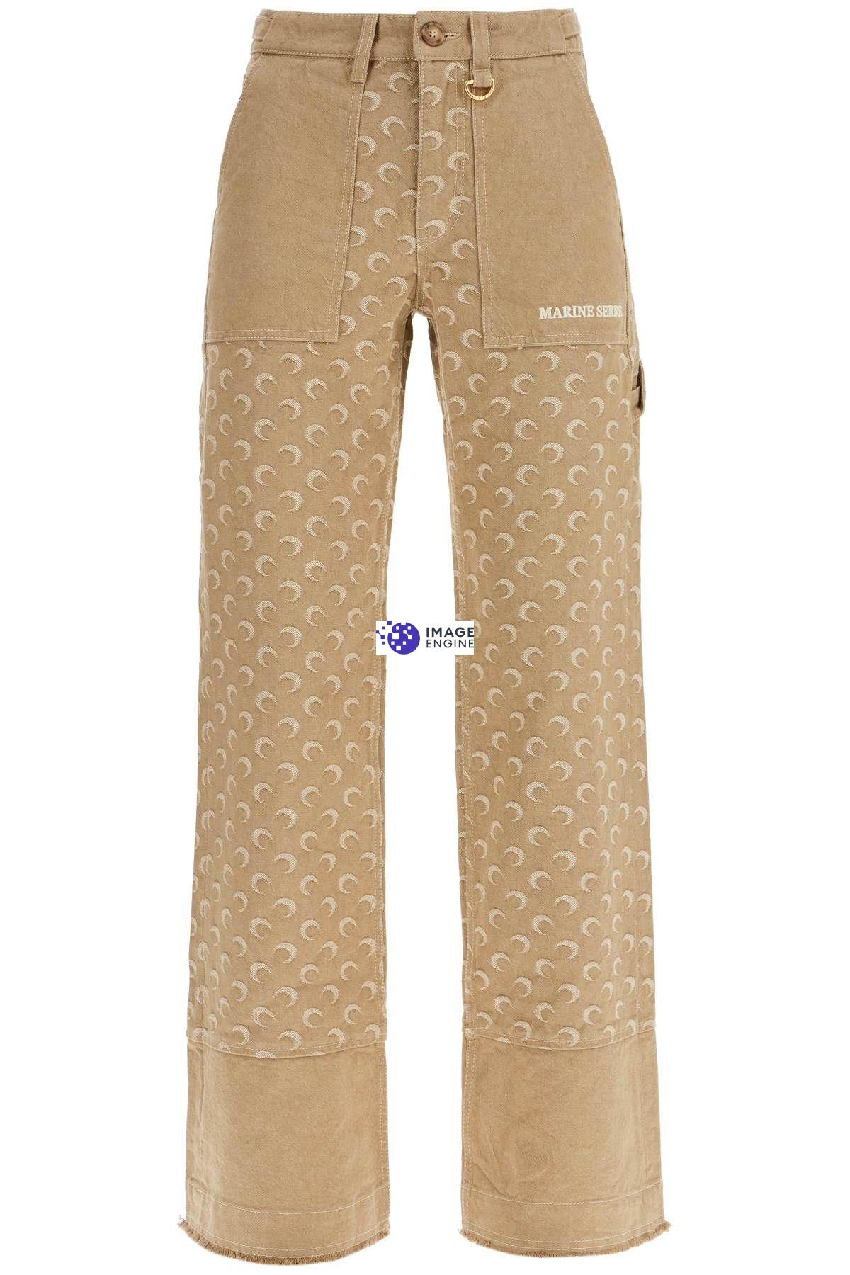 Marine Serre Light\n\nmoonlight Workwear In Beige