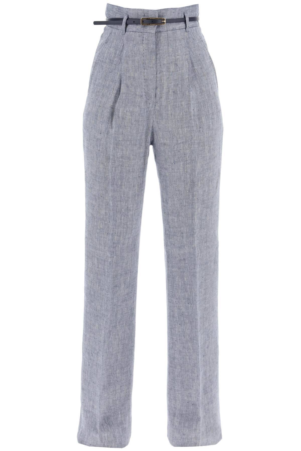 Max Mara Tailored Trousers In Blue