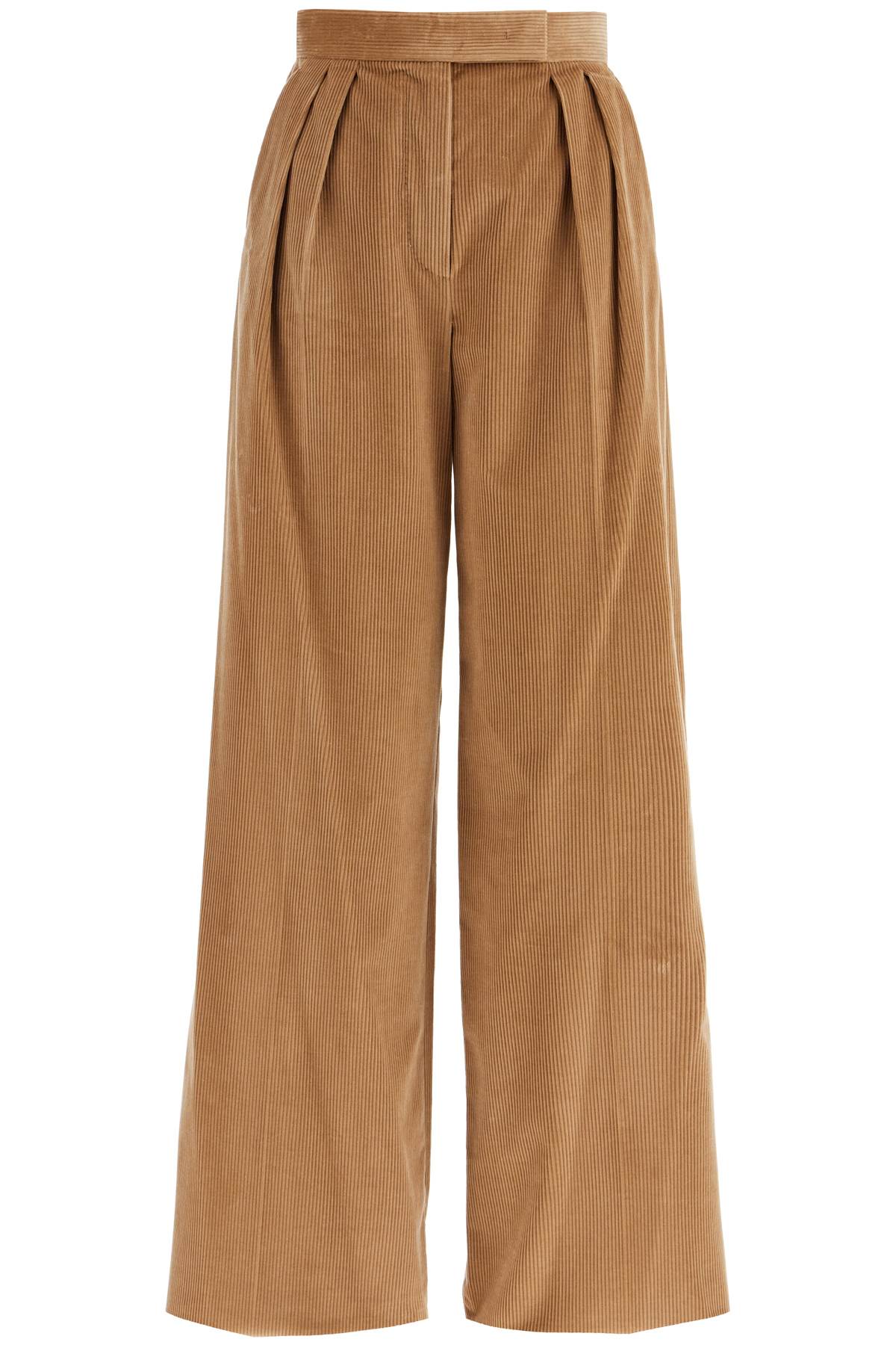 Shop Max Mara Corduroy Pants In 'g In Beige