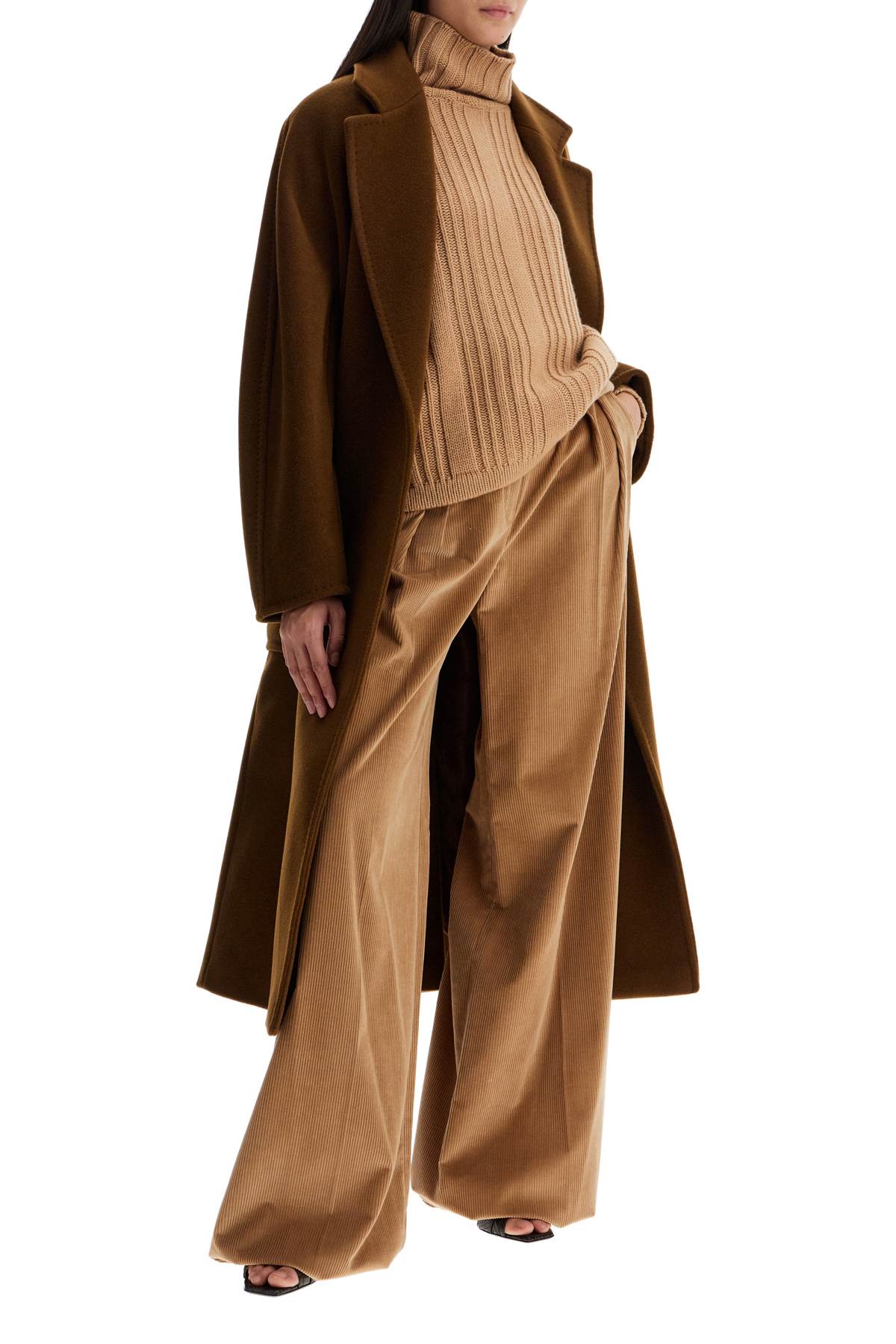 Shop Max Mara Corduroy Pants In 'g In Beige