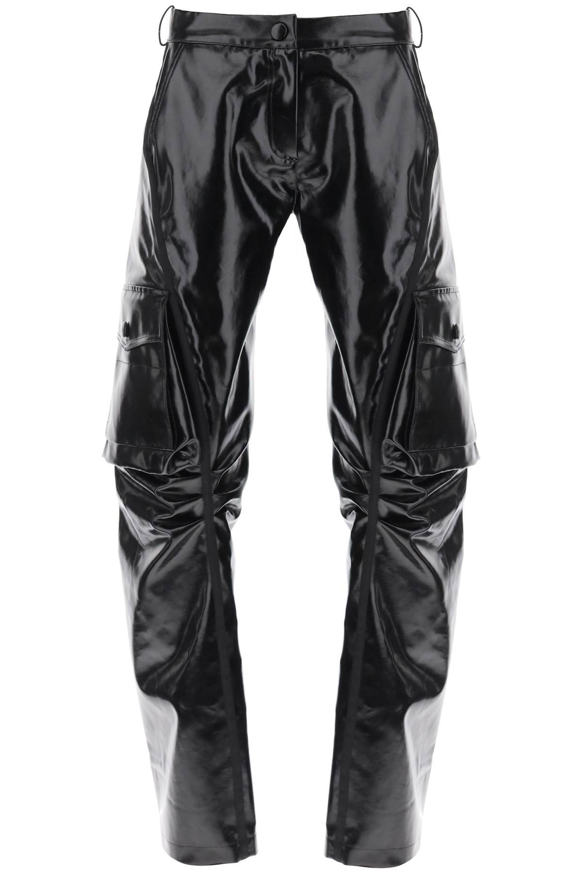 Shop Mvp Wardrobe Montenapoleone Cargo Pants In Black