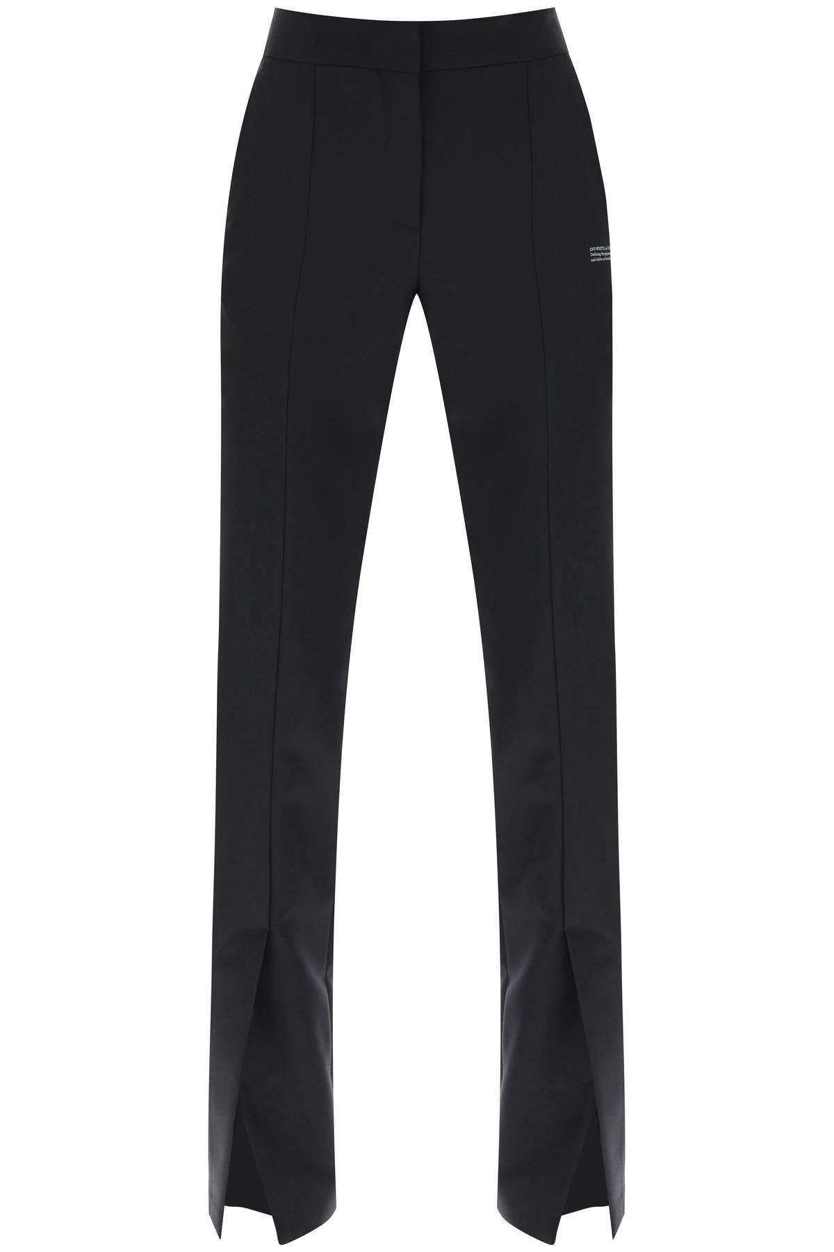 Shop Off-white Corporate Tailoring Pants In Black
