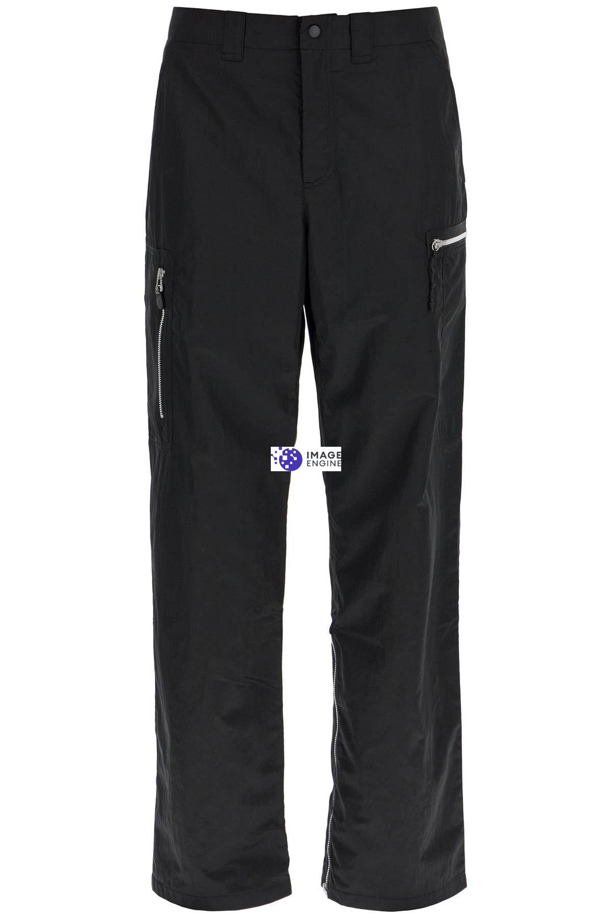 Our Legacy Cargo Trousers With Belt Loops And Side Pockets In Black