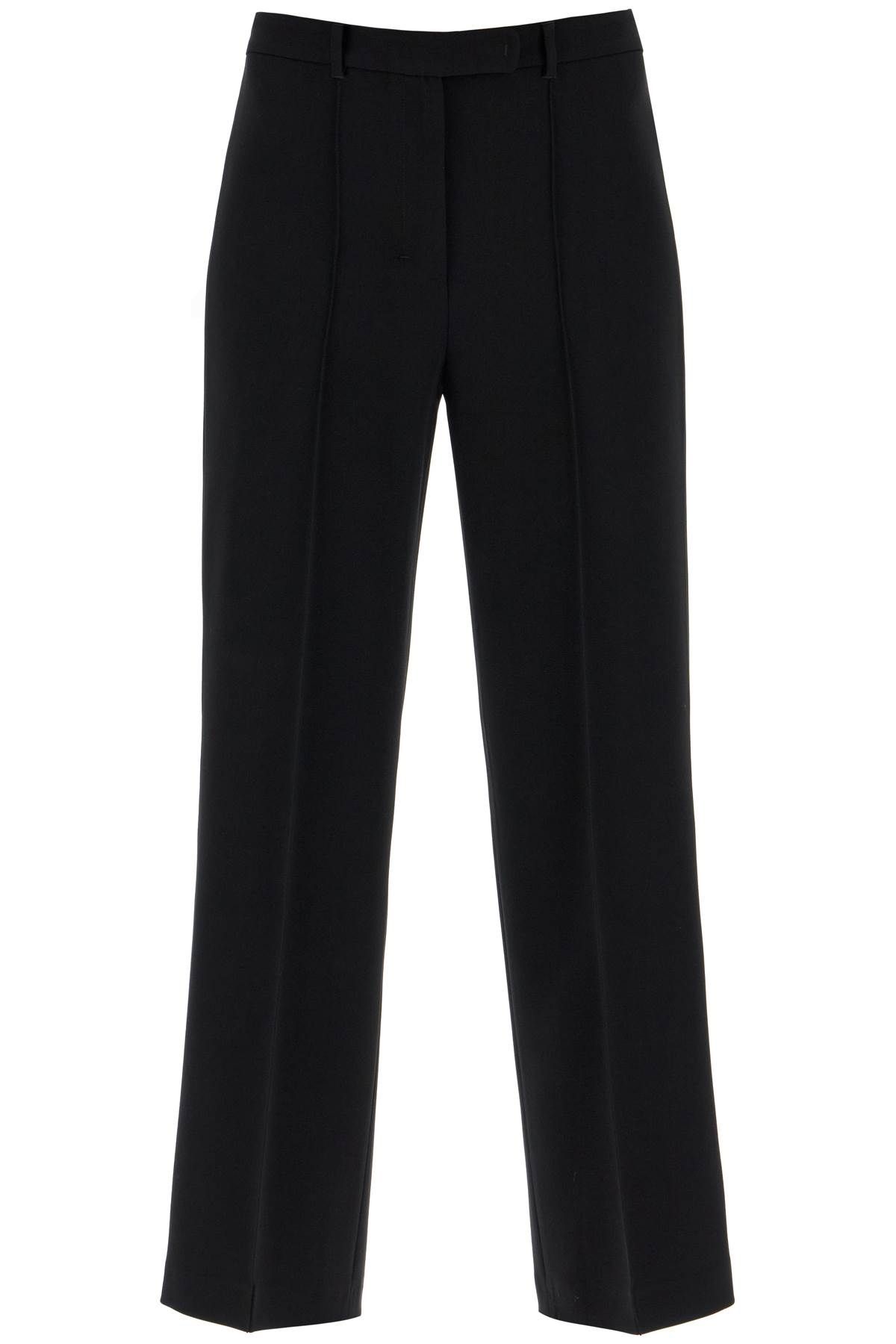 Shop 's Max Mara 'viola' Straight-leg Cro In Black