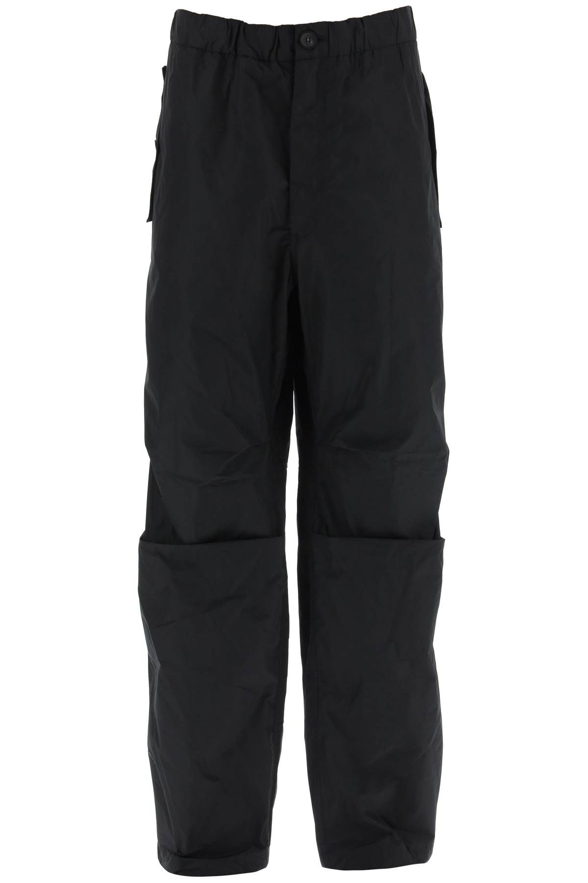 Shop Ferragamo Technical Cargo Pants In Black