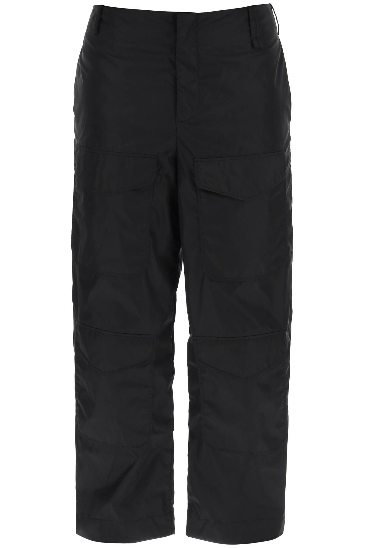 Shop Simone Rocha Nylon Cargo Pants For Men In Black