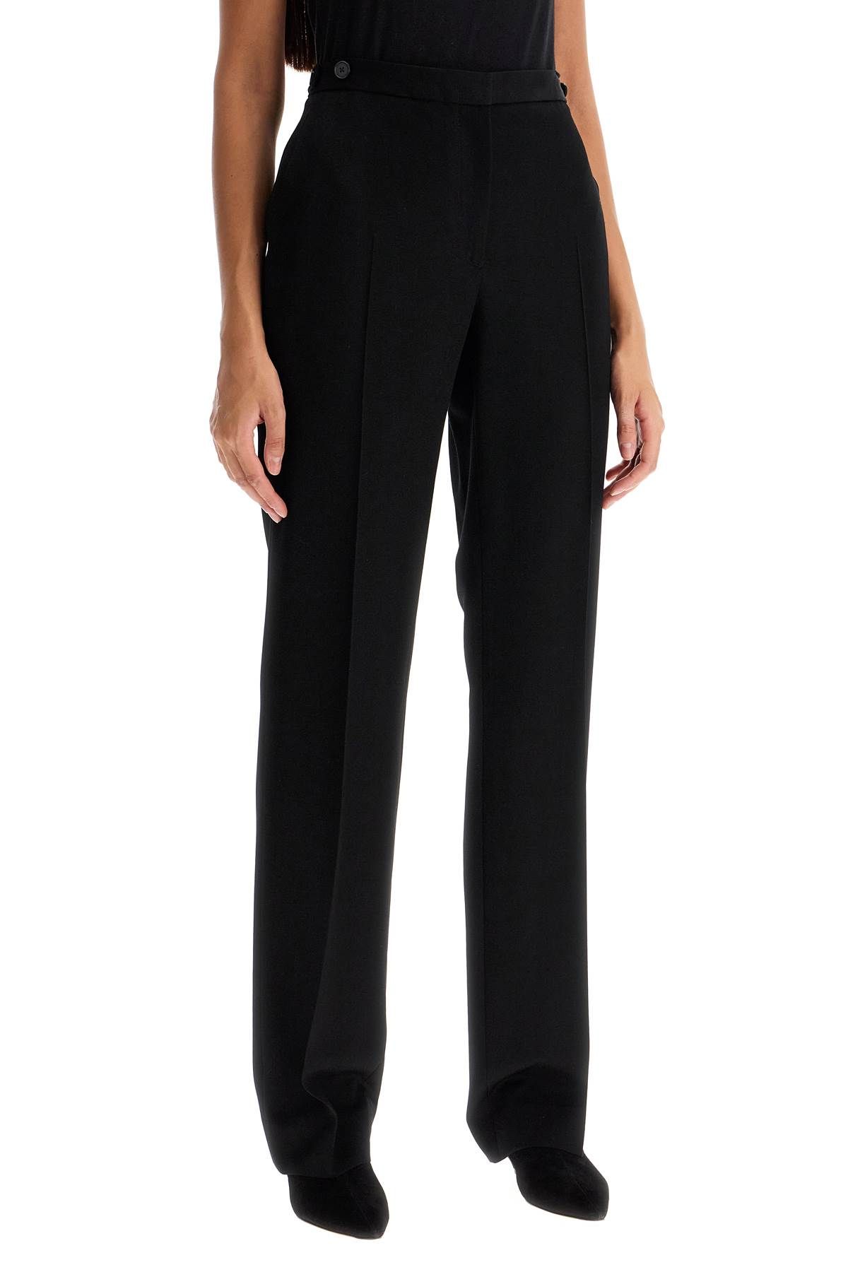 Shop The Row Jesse Tailored Trousers In Black