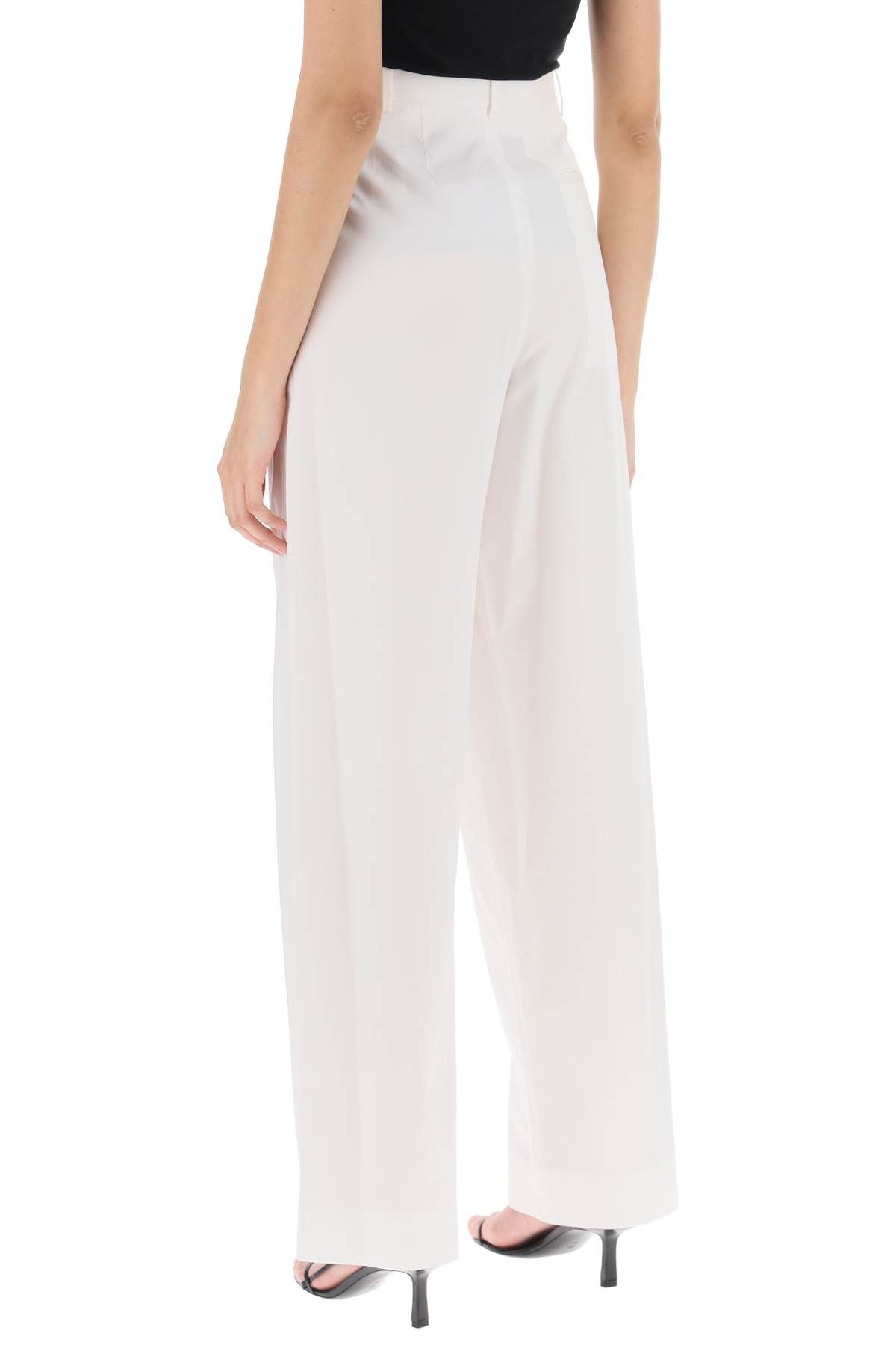 Shop The Row 'bufus' Pants In Cotton Poplin In White