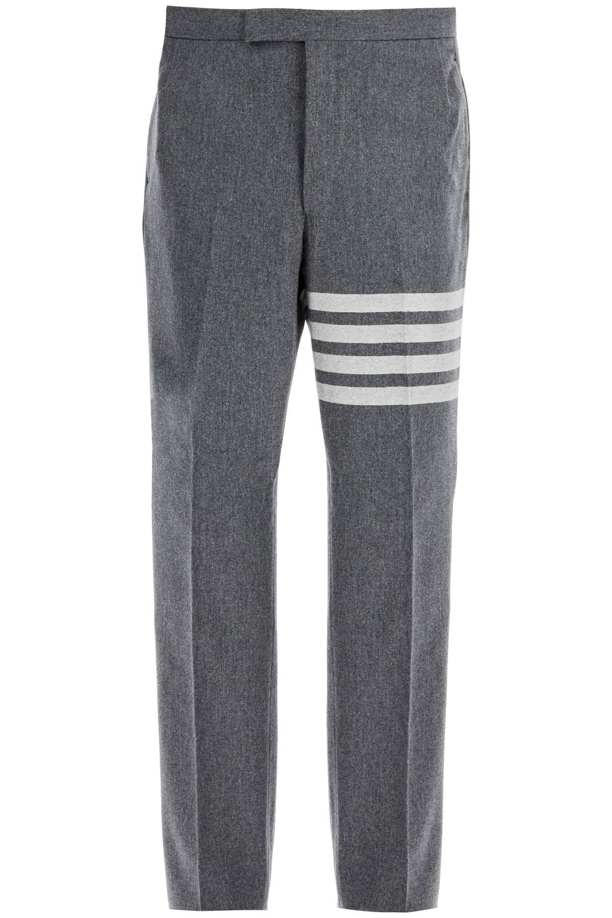 Shop Thom Browne Re  Pants With In Grey