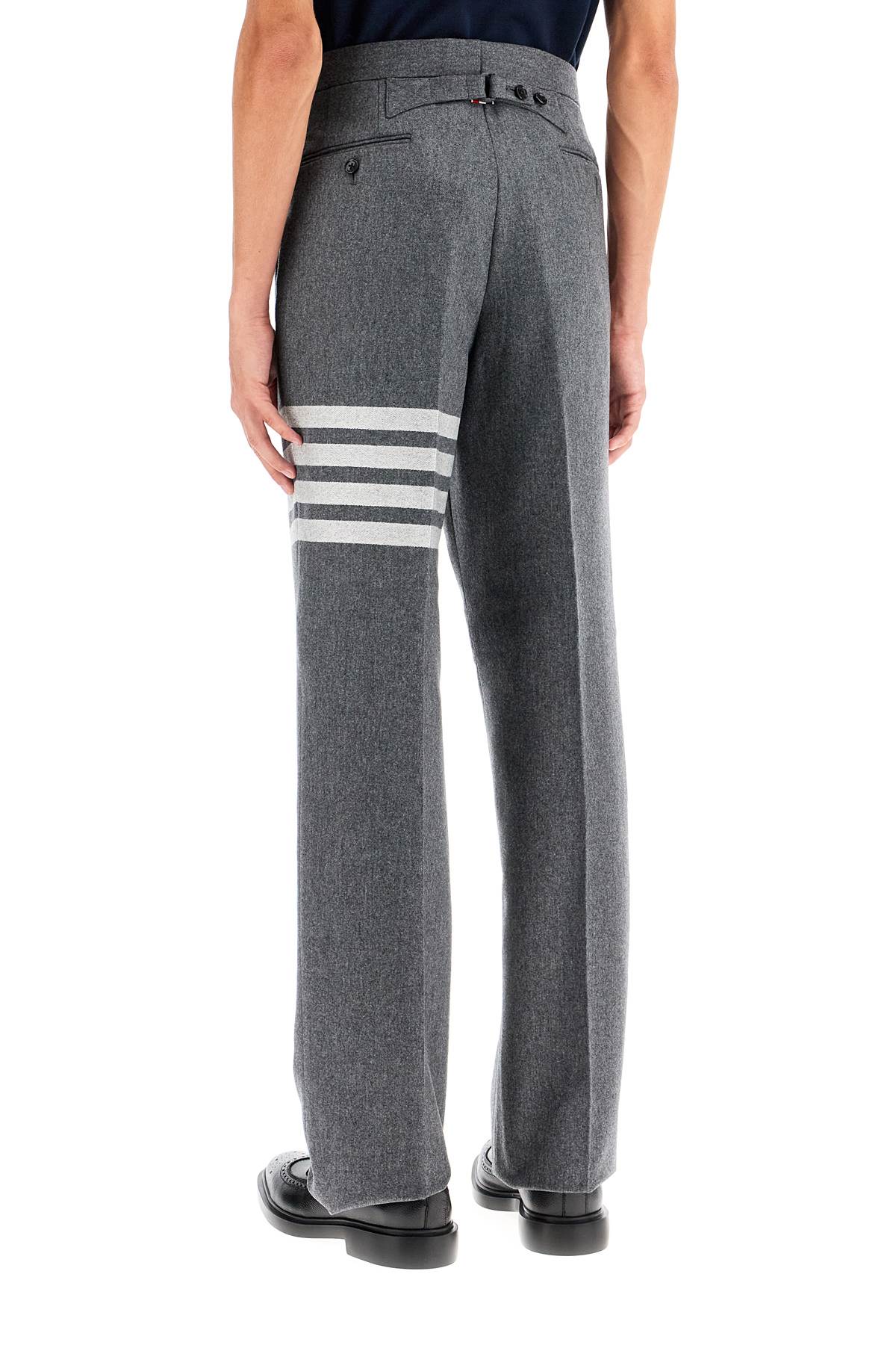 Shop Thom Browne Re  Pants With In Grey