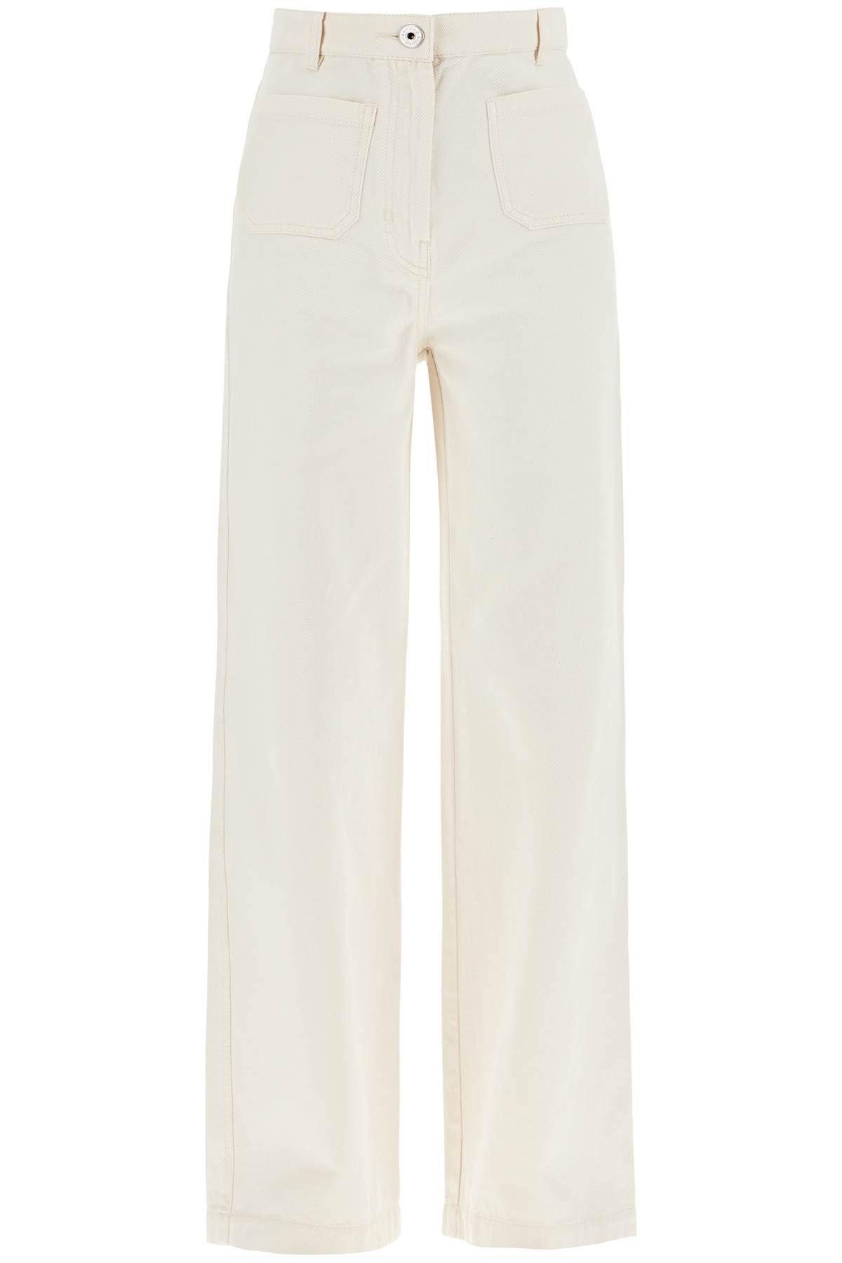 Shop Weekend Max Mara Wide Leg Pants In White