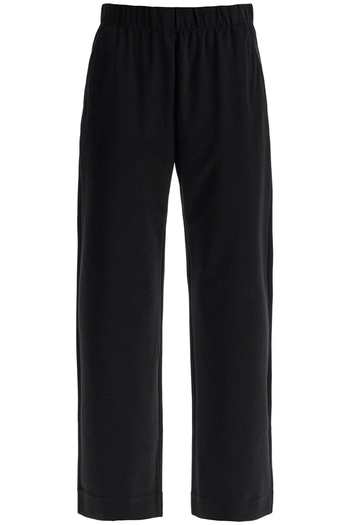 Shop Weekend Max Mara 'jersey Milano Pants For In Black