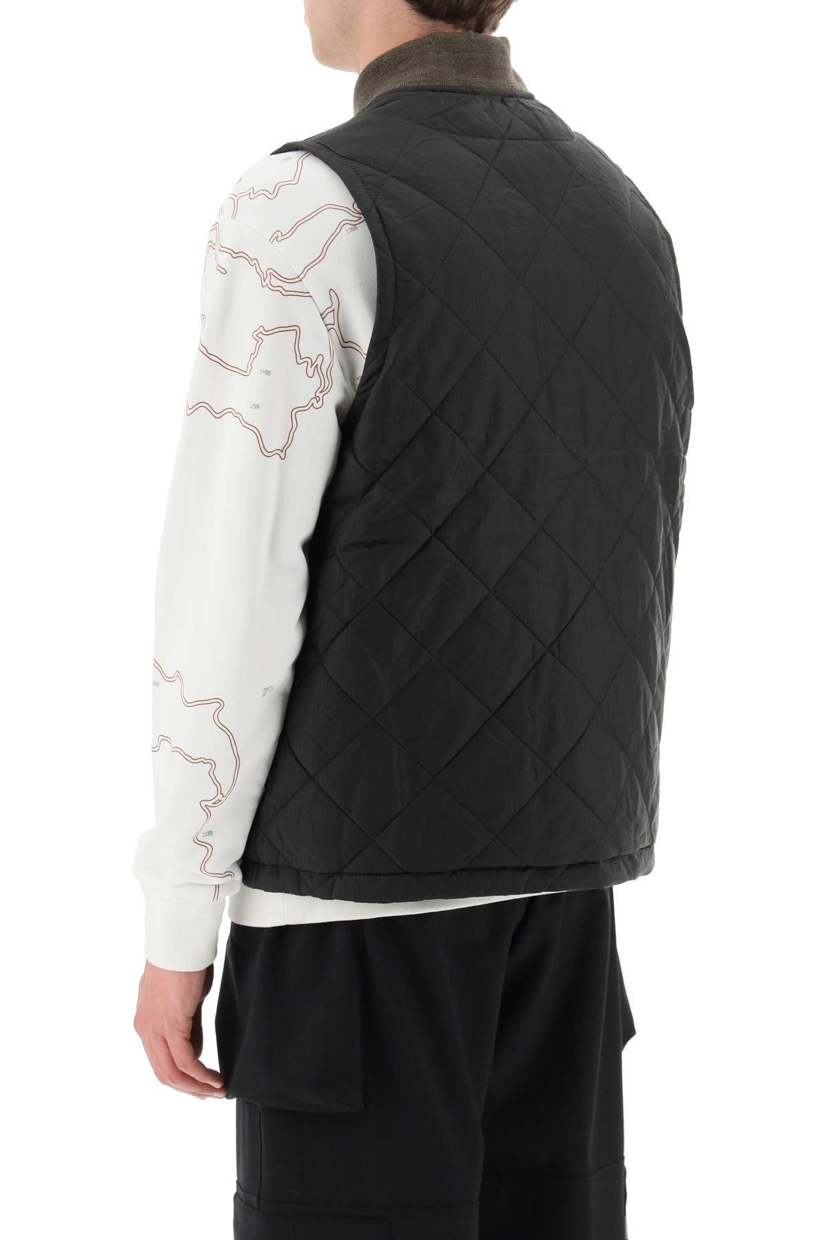 Shop Filson 'eagle Plains' Reversible Vest In Black,grey