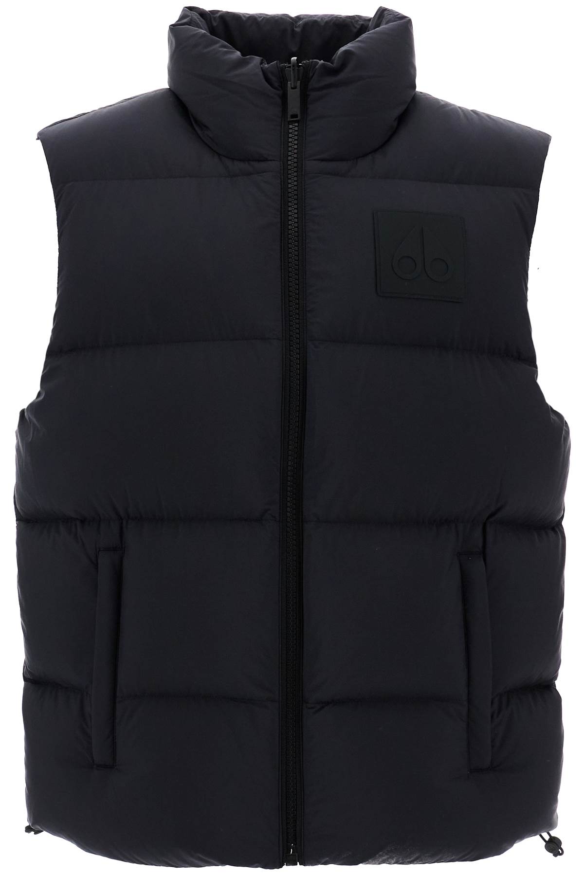 Shop Moose Knuckles Reversible Down-filled Vest In Black