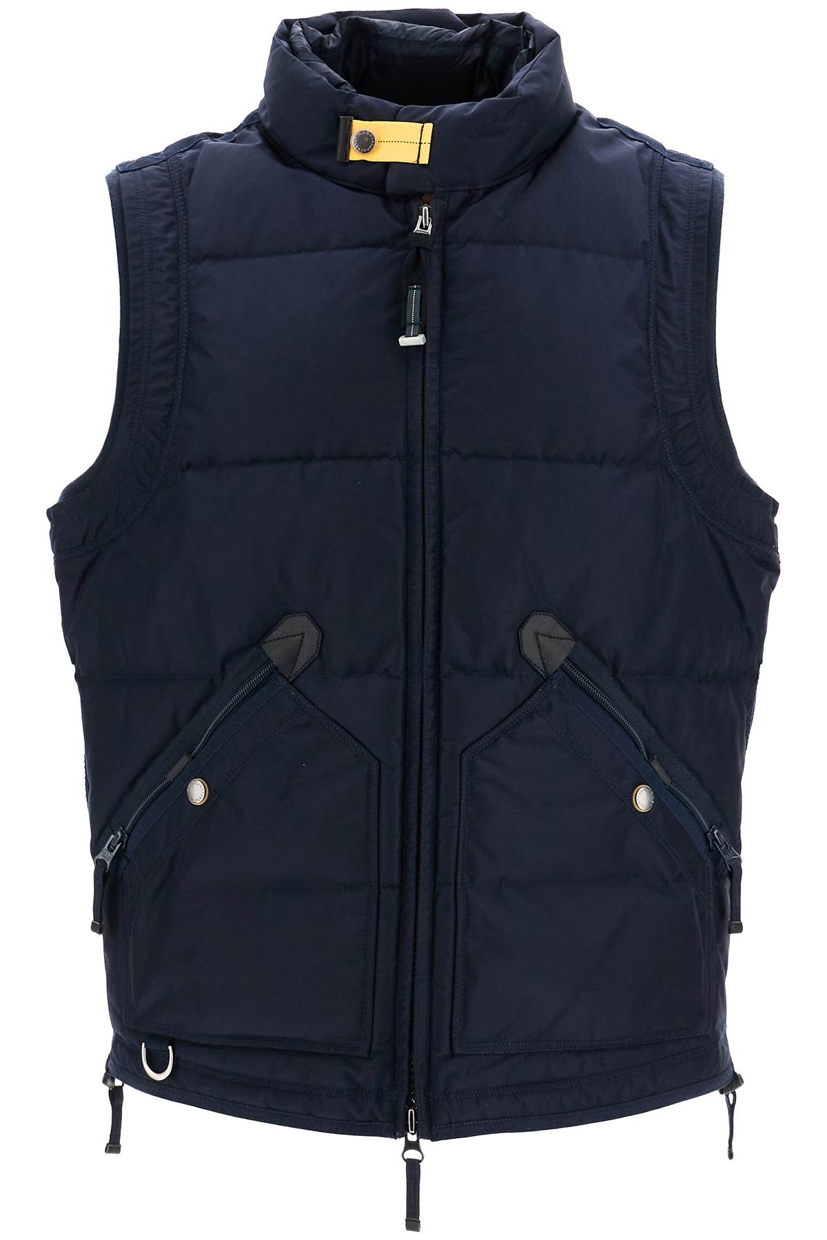 Shop Parajumpers Kobuk Down Vest In Blue