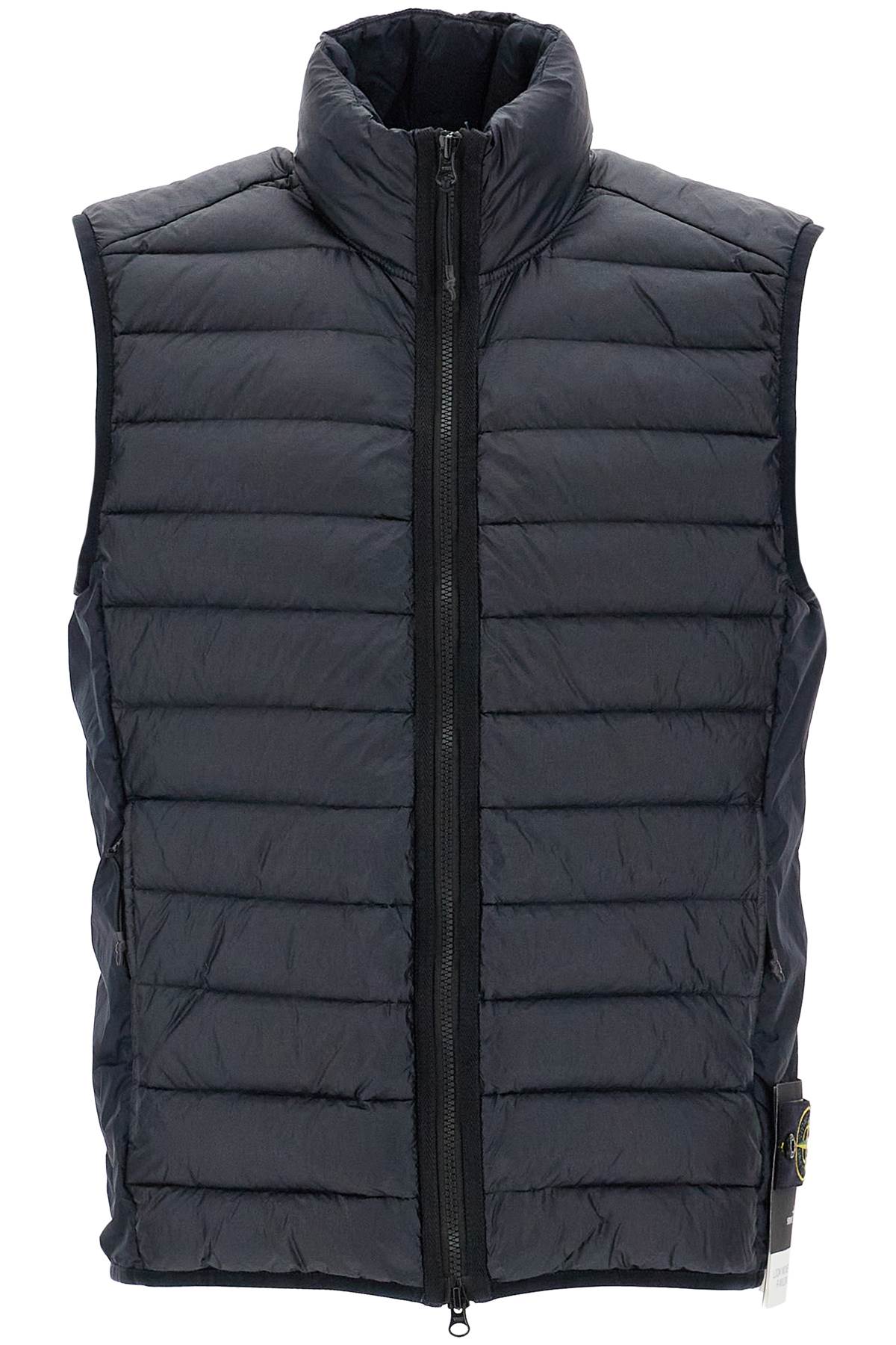 Shop Stone Island Loom Woven Chambers R-nylon Down-tc Vest In Blue