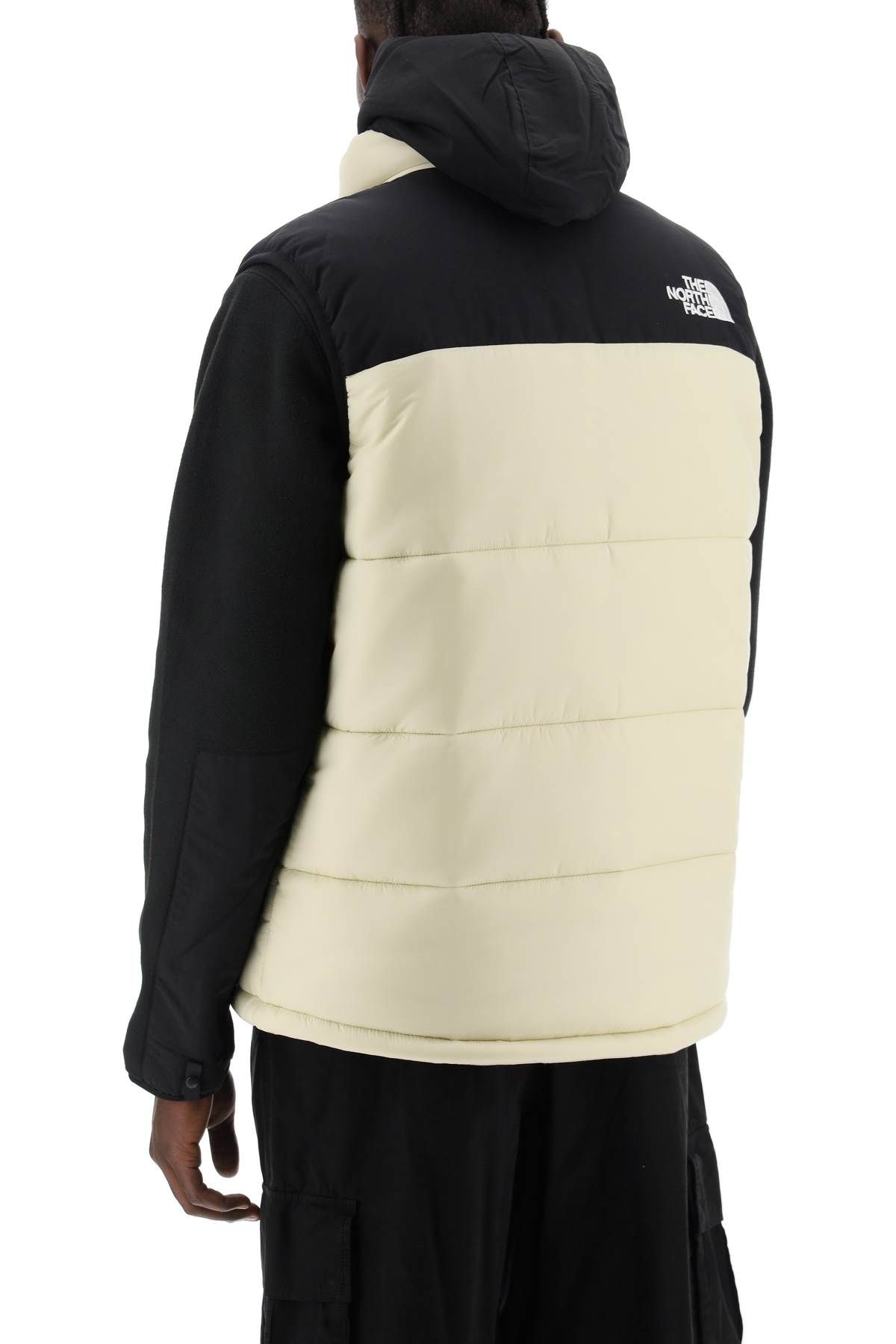 Shop The North Face Himalayan Padded Vest In Black,neutro