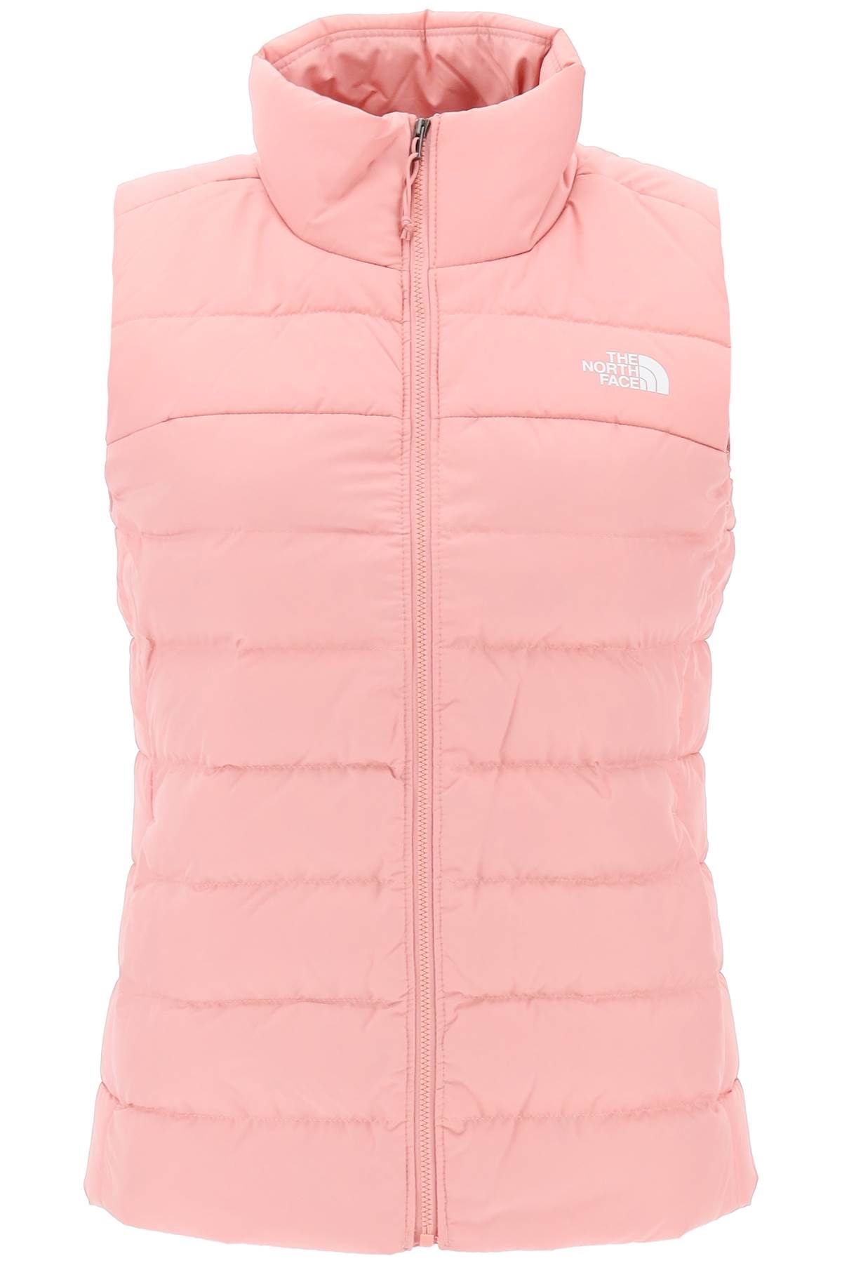 Shop The North Face Akoncagua Lightweight Puffer Vest In Pink