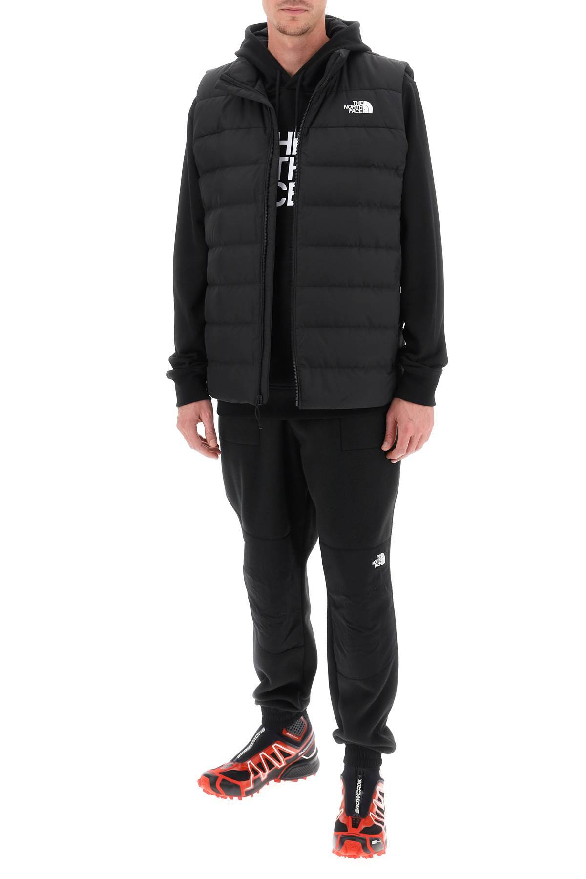 Shop The North Face Aconagua Iii Puffer Vest In Black
