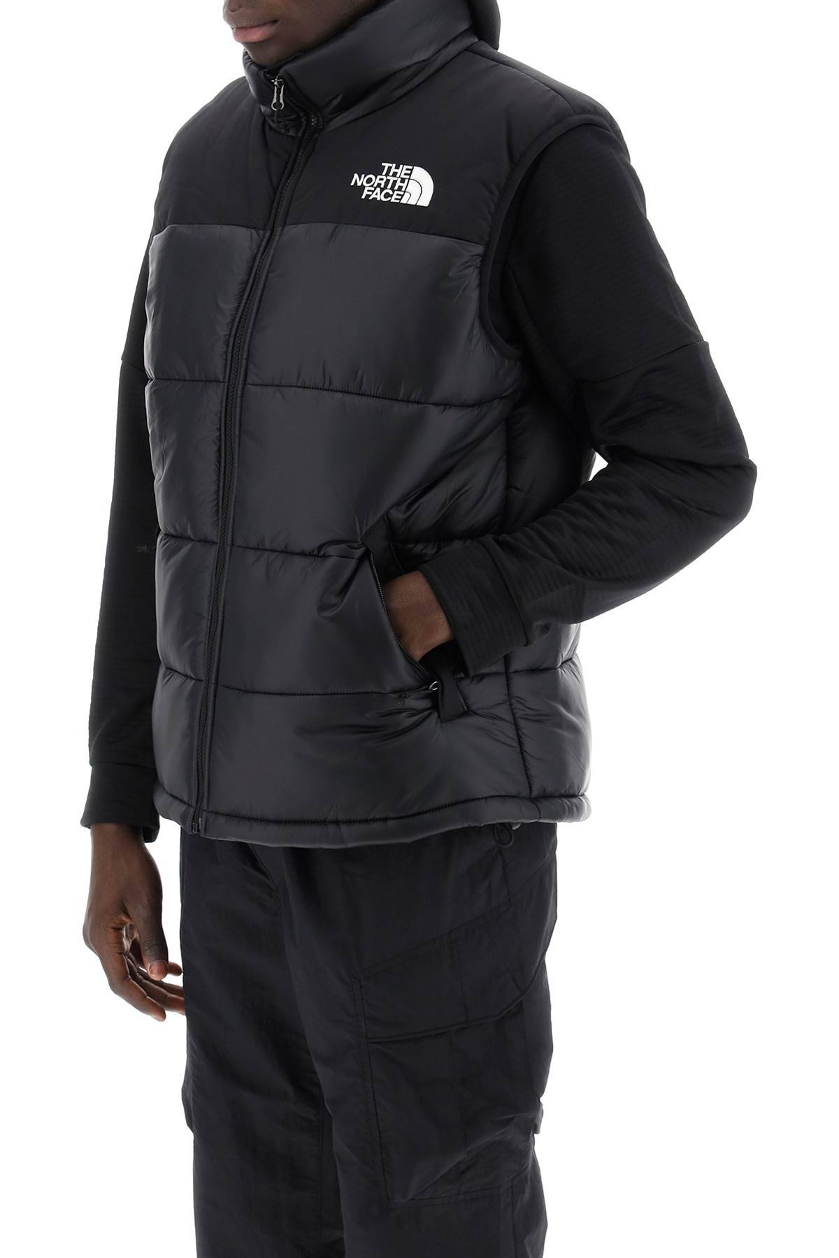 Shop The North Face Himalayan Padded Vest In Black