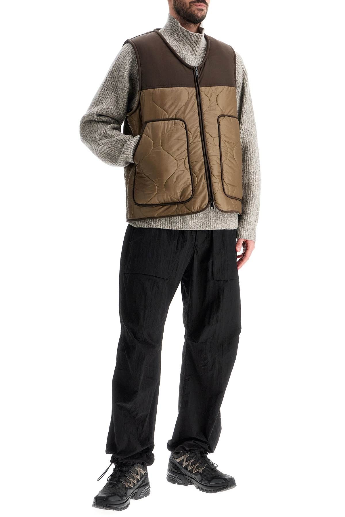 Shop Woolrich Sherpa-lined Vest By Todd Snyder In Beige