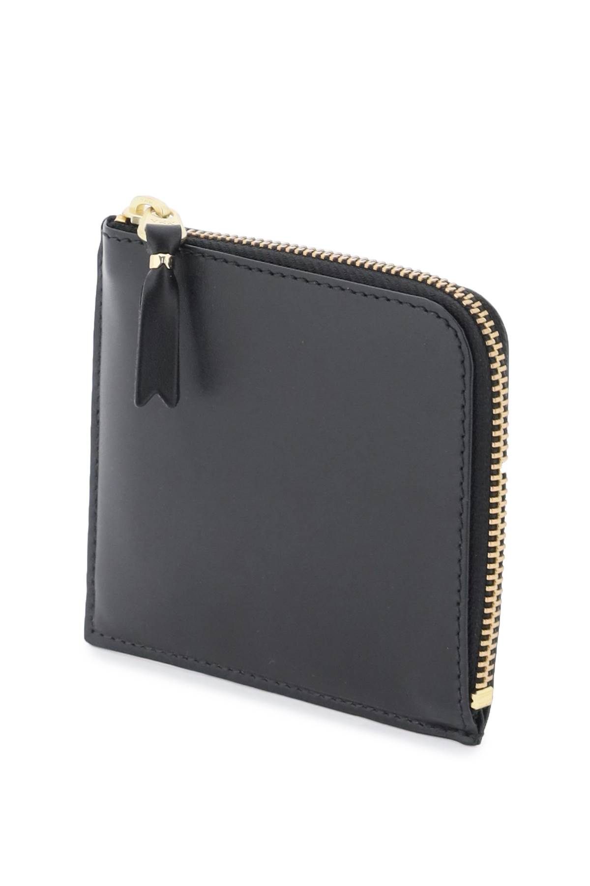 Shop Comme Des Garçons Leather Wallet In Black