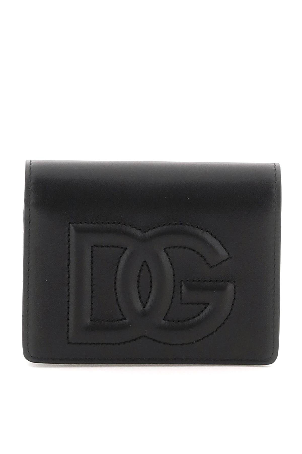 Shop Dolce & Gabbana Dg Logo Wallet In Black