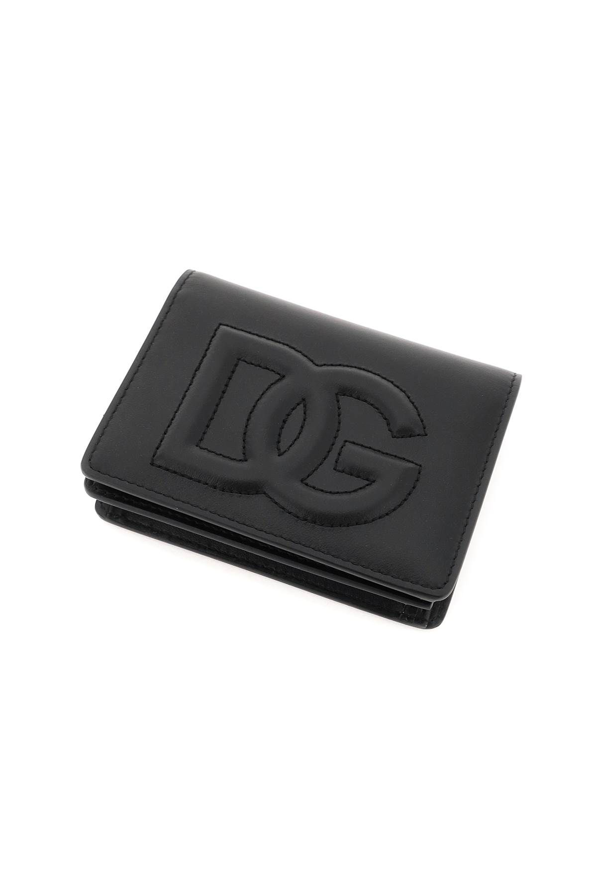 Shop Dolce & Gabbana Dg Logo Wallet In Black