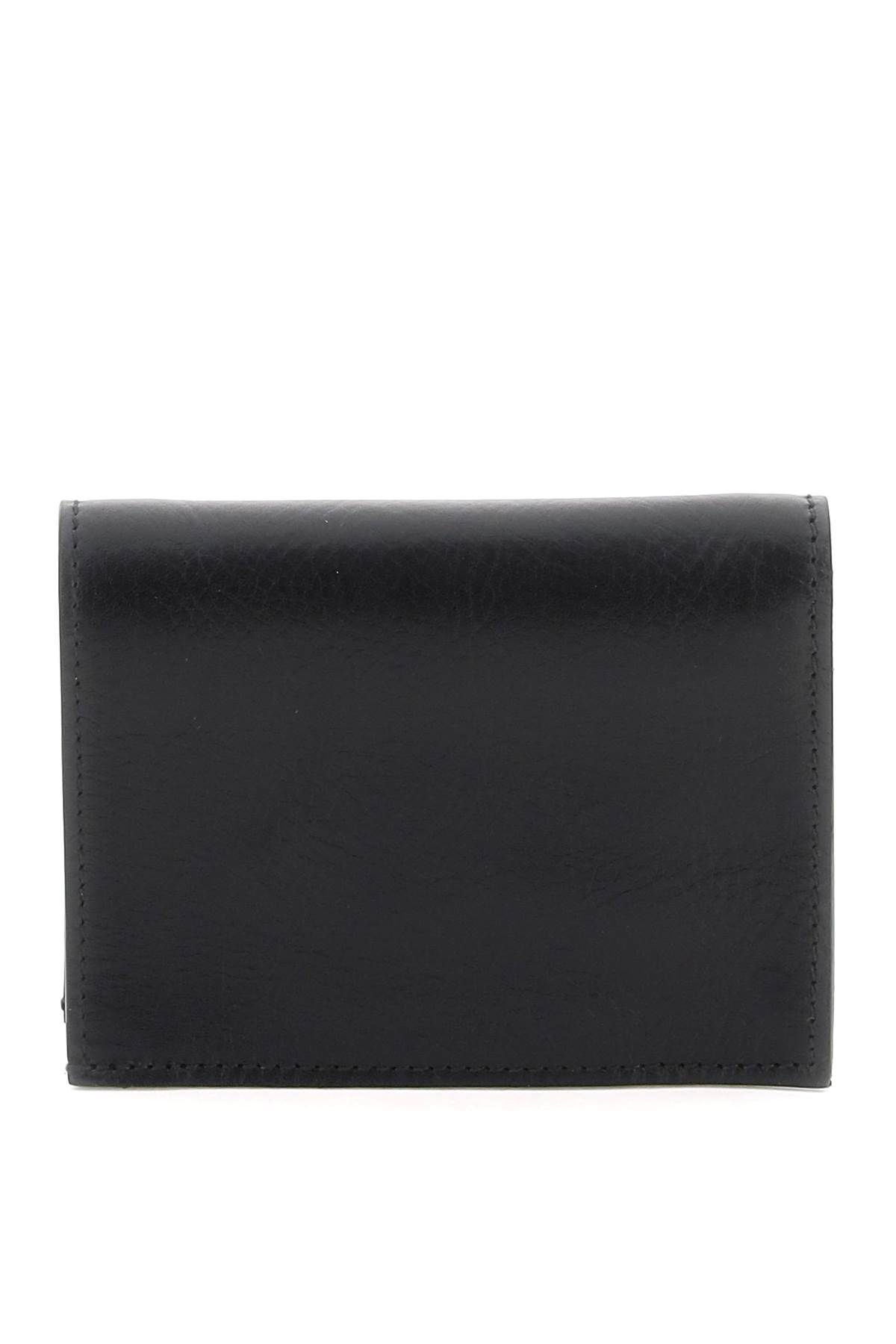 Shop Il Bisonte Leather Wallet In Black
