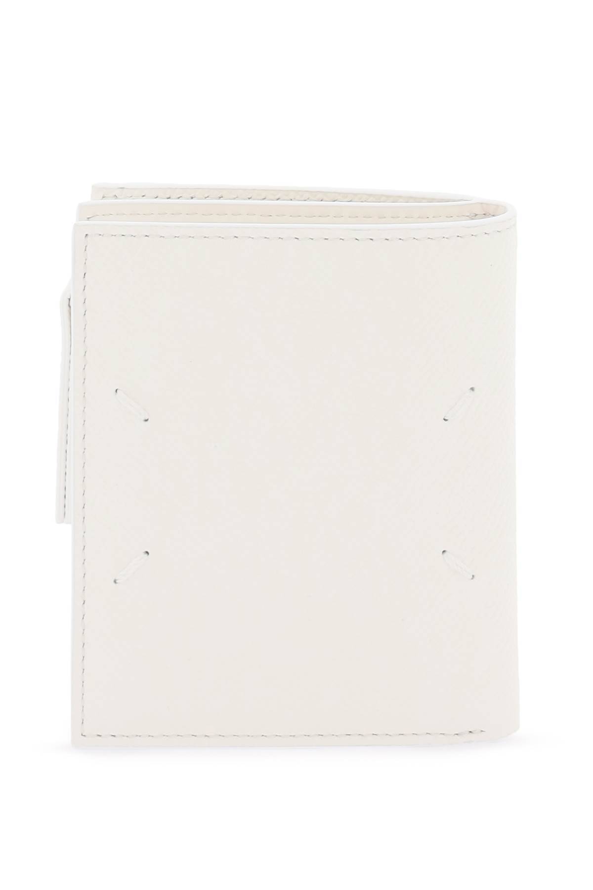 Shop Maison Margiela 'four Stitches' Wallet In White