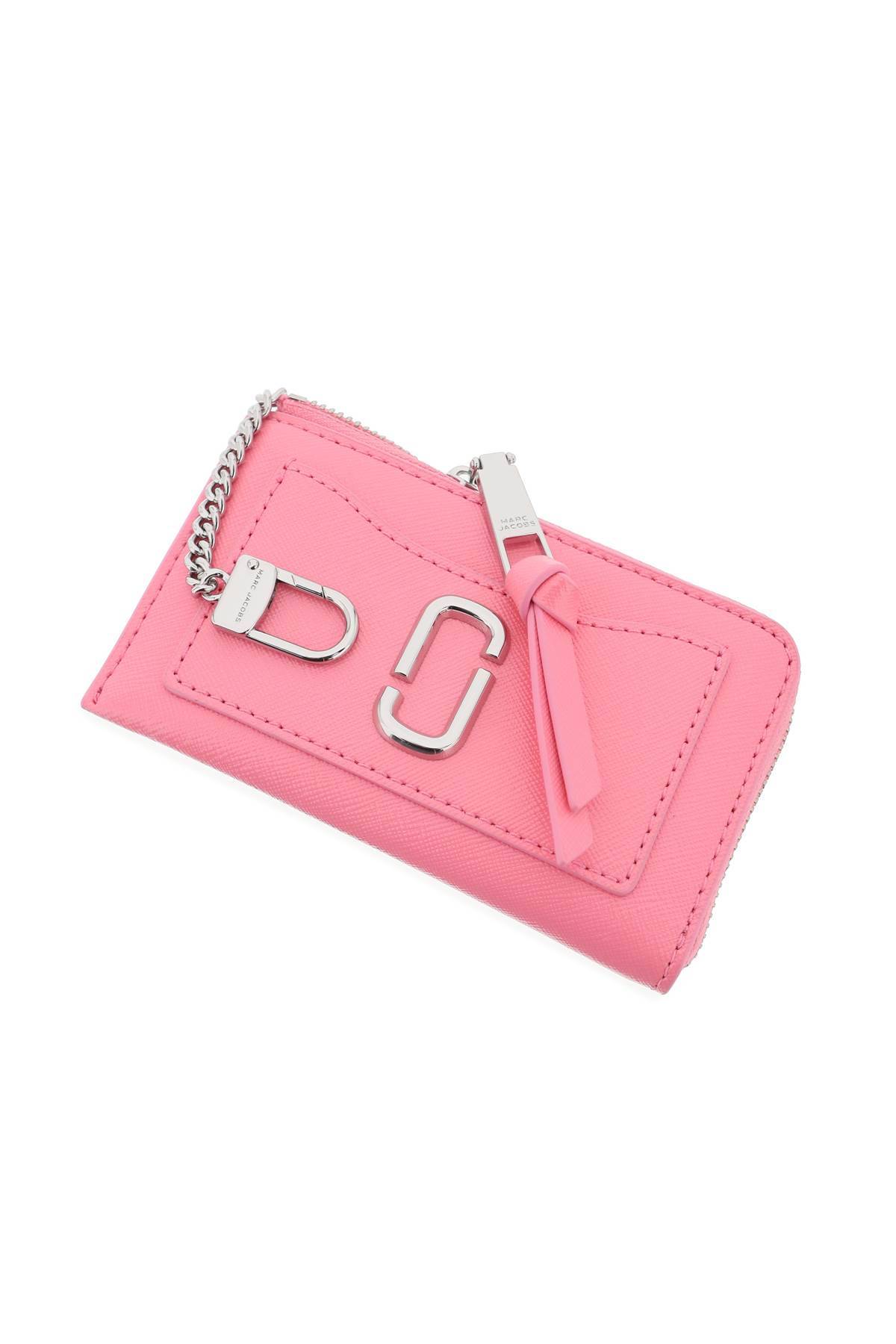 Shop Marc Jacobs The Utility Snapshot Top Zip Multi Wallet In Pink
