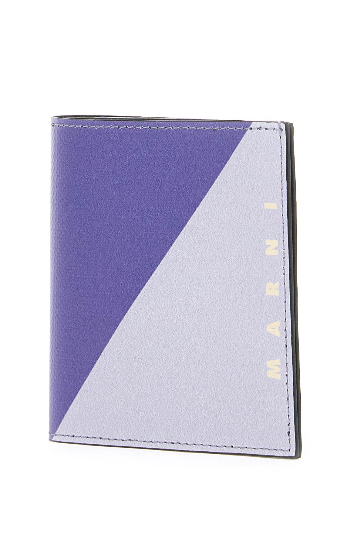 Shop Marni Tribeca Bifold In Purple