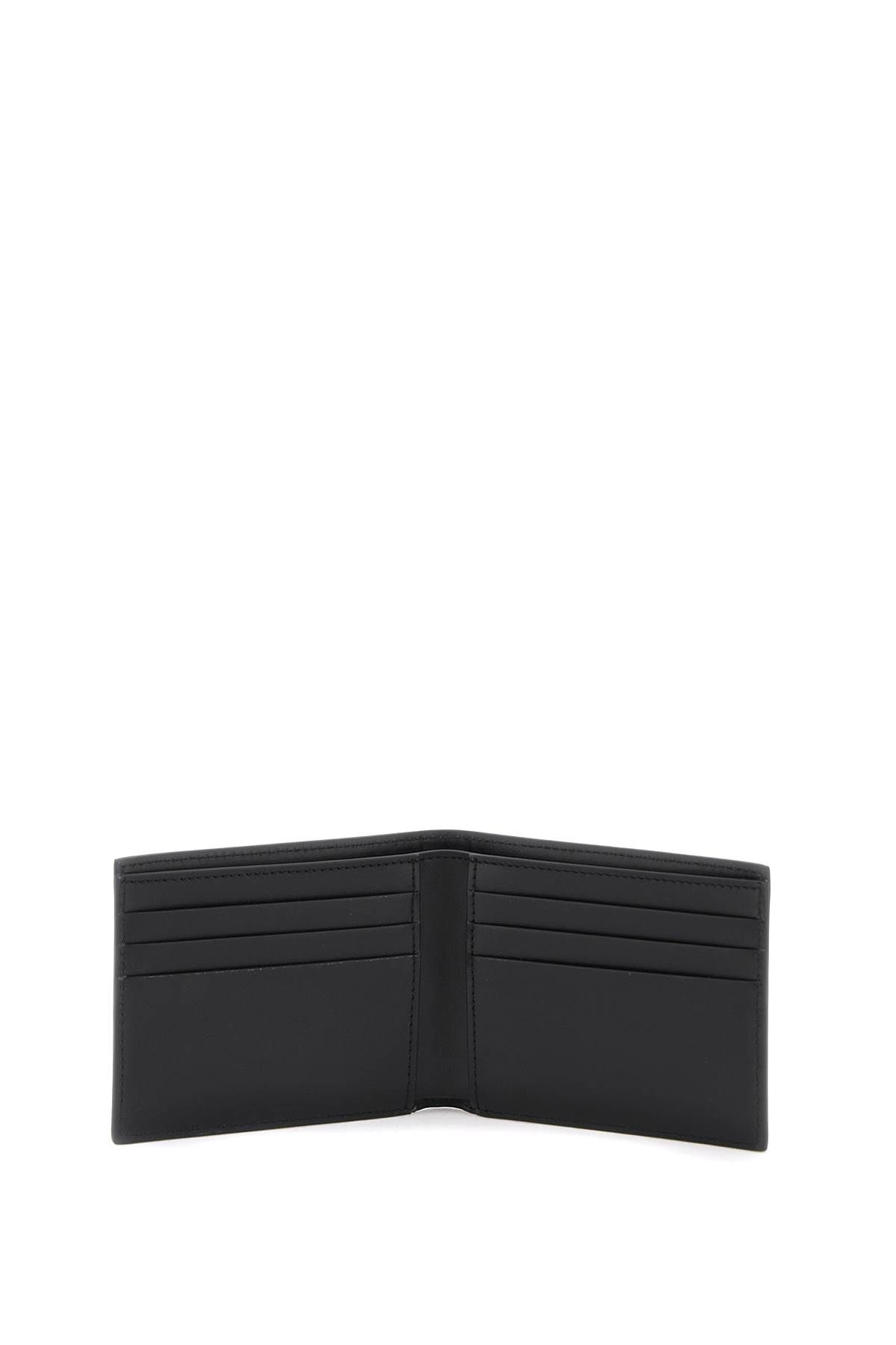 Shop Off-white Bookish Logo Bi-fold Wallet In Black