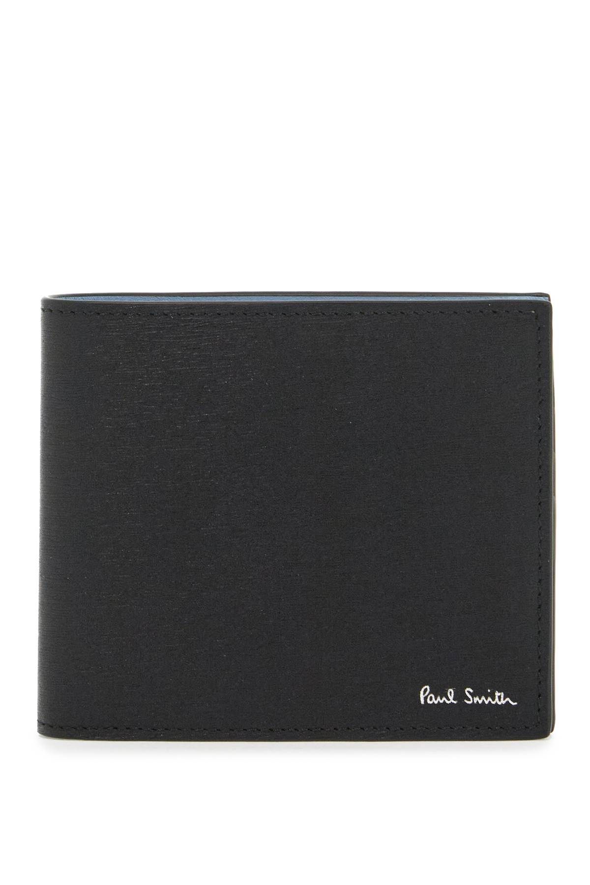 Paul Smith Leather Bi-fold Wallet In In Black