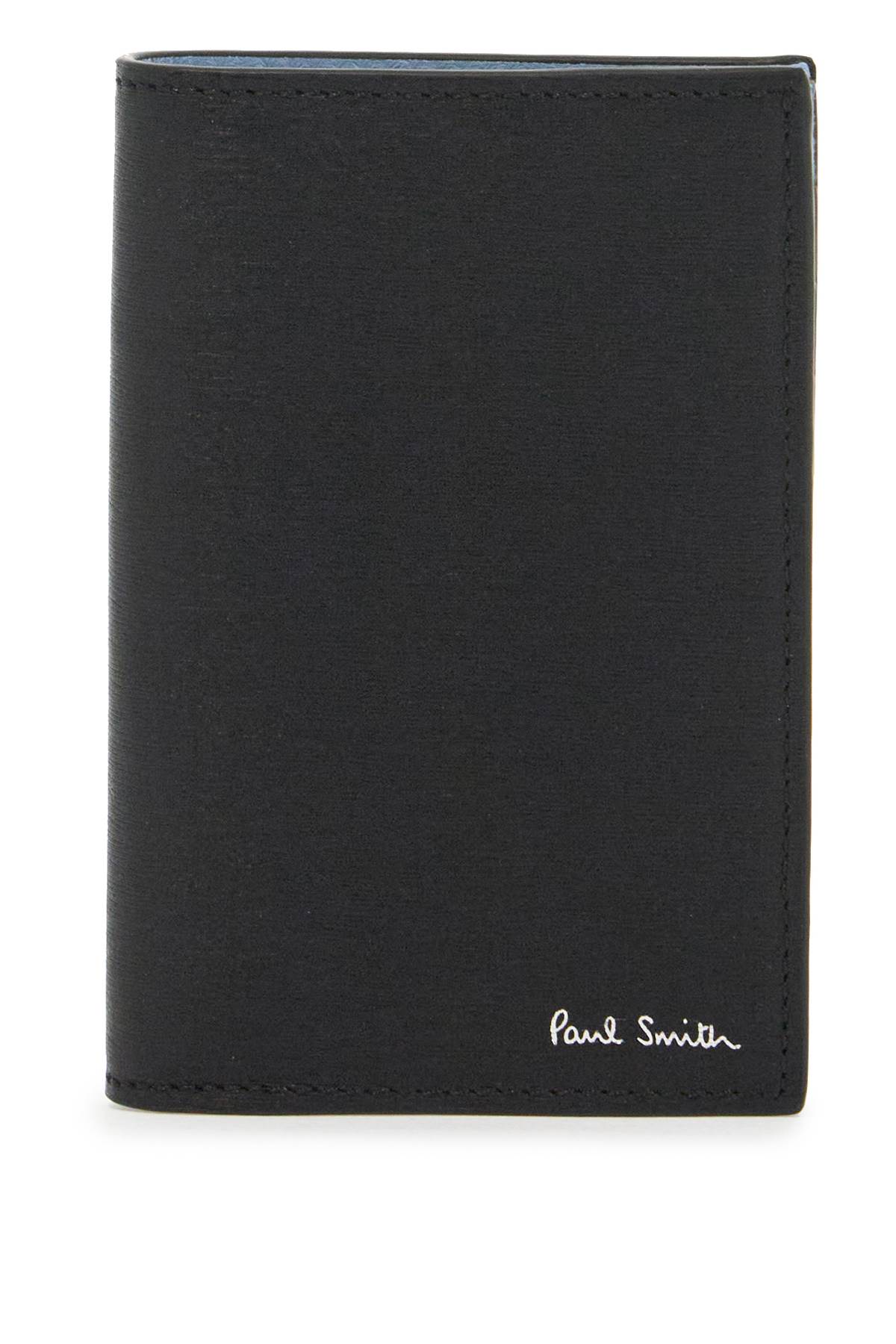 Paul Smith Leather Bi-fold Wallet In In Black